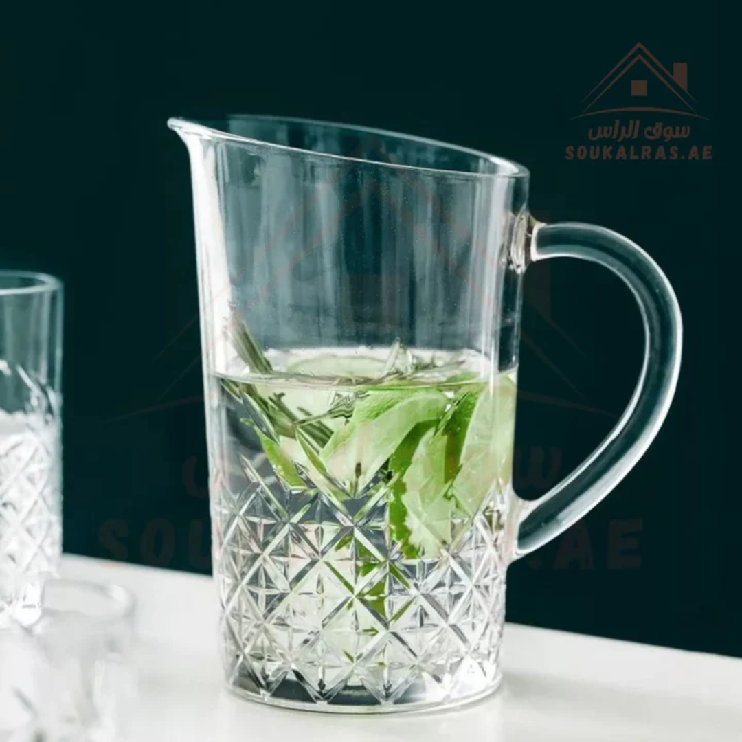 Pasabahce 1.4L Glass Pitcher Jug for Beverage Service