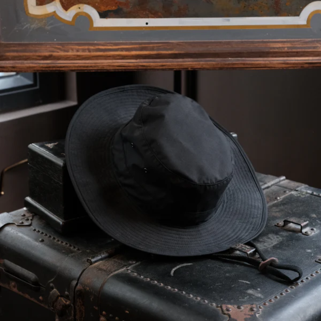Slicker Leather Hat for Premium Fashion Export Markets