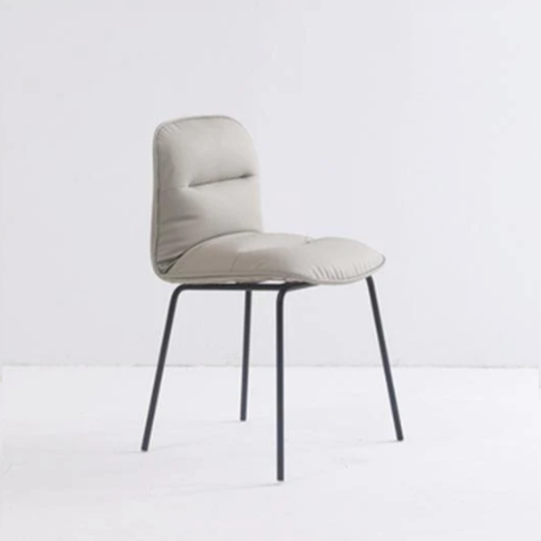 Bozhena Leather Dining Chair for Luxury HoReCa Distribution