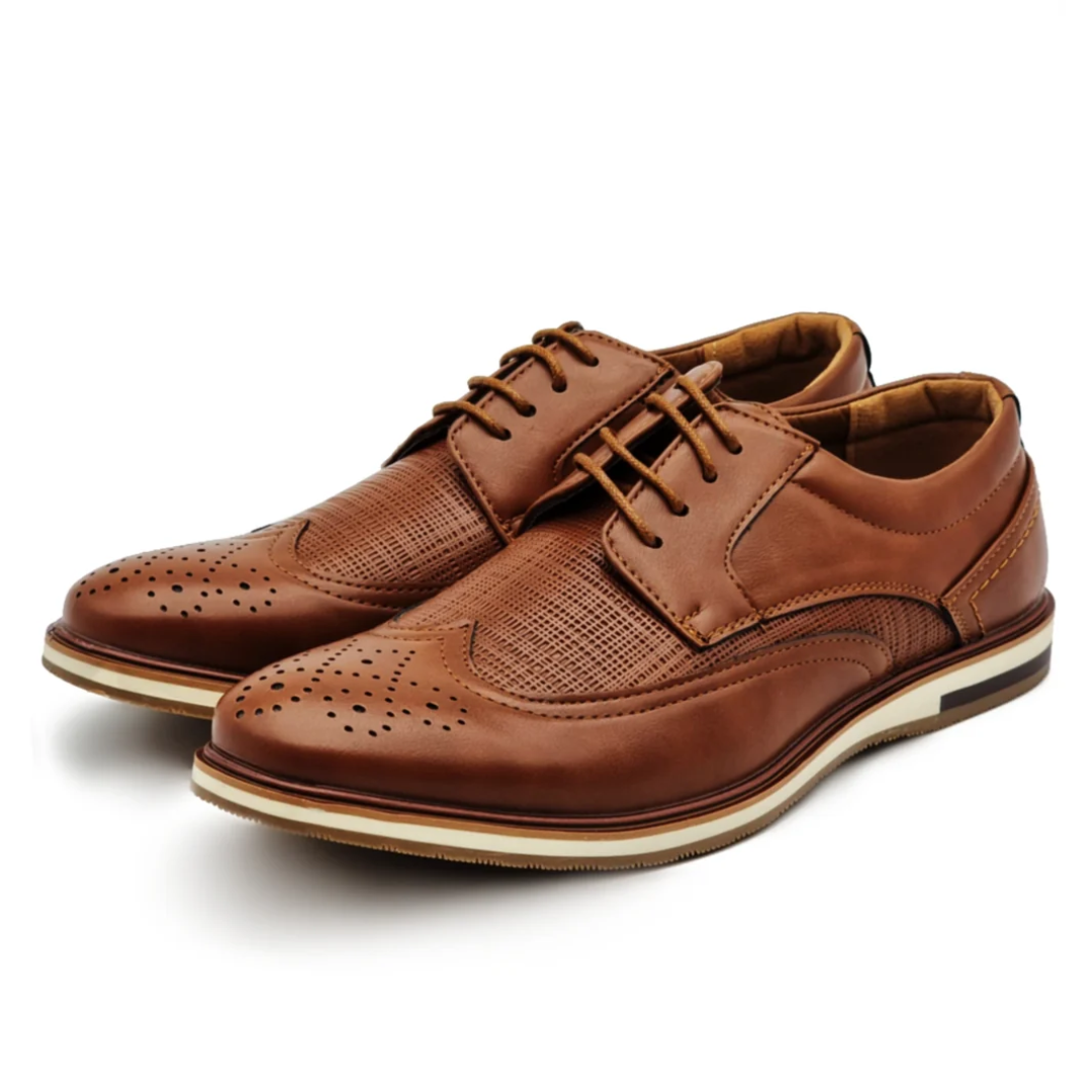 Original Men Leather Boots Loafers and Formal Shoes Combo