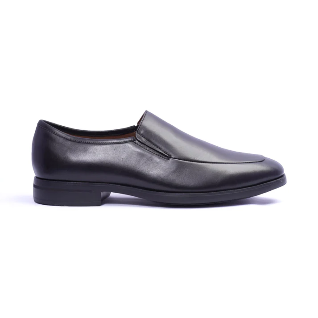 Comfort Plus Classic Leather Formal Shoes for Men Black Stylish Office Wear Durable Sole & Comfort