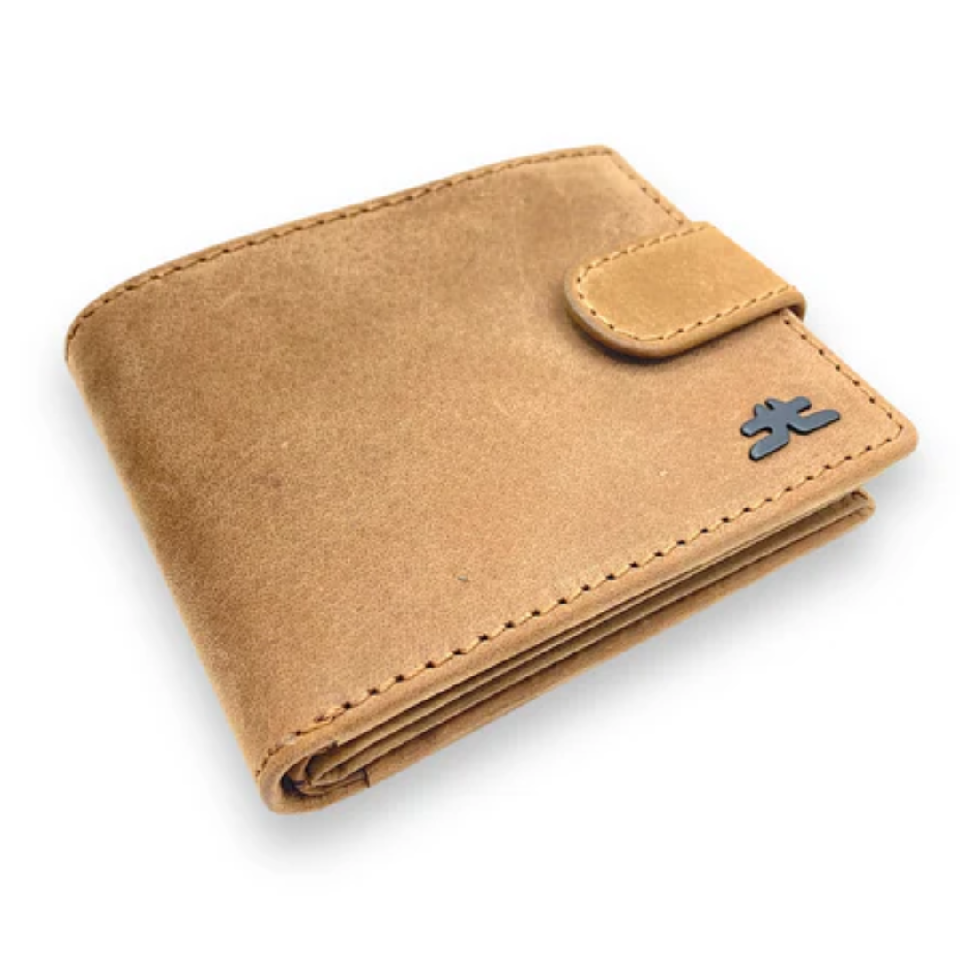 VIP Collection Men's Bifold Leather Wallet Slim RFID Blocking Premium Genuine Leather Quality