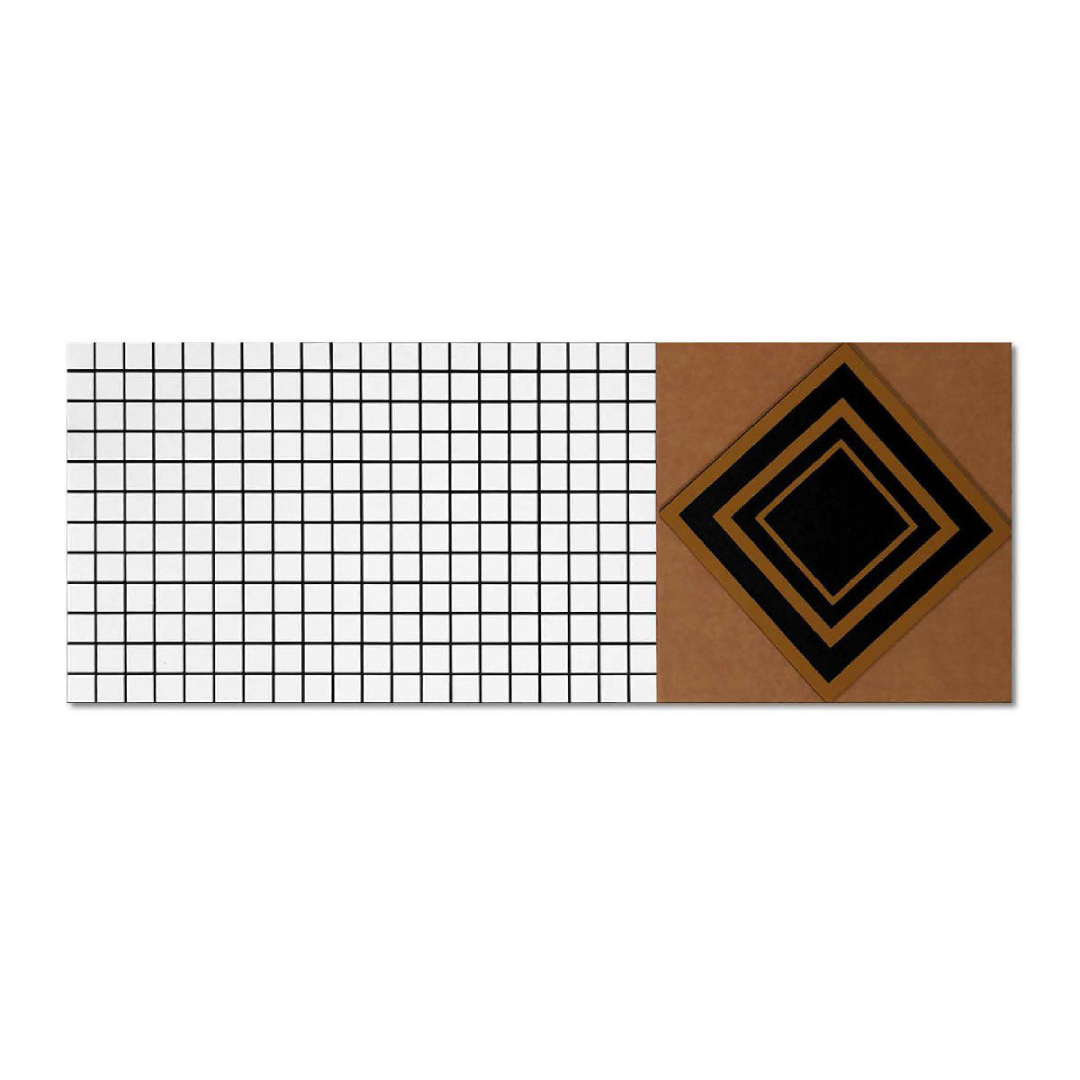 Acrylic Black Leather Physical Wall Art Modern Luxury Decor Statement Piece for Home Office Walls