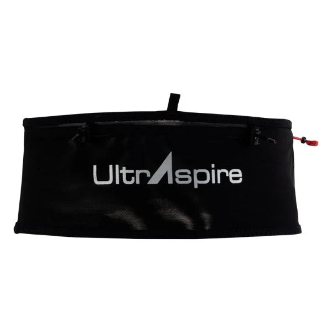 ULTRASPIRE Fitted Race Sports Belt 2.0 Lightweight Adjustable Running Belt for Races Training and Marathons