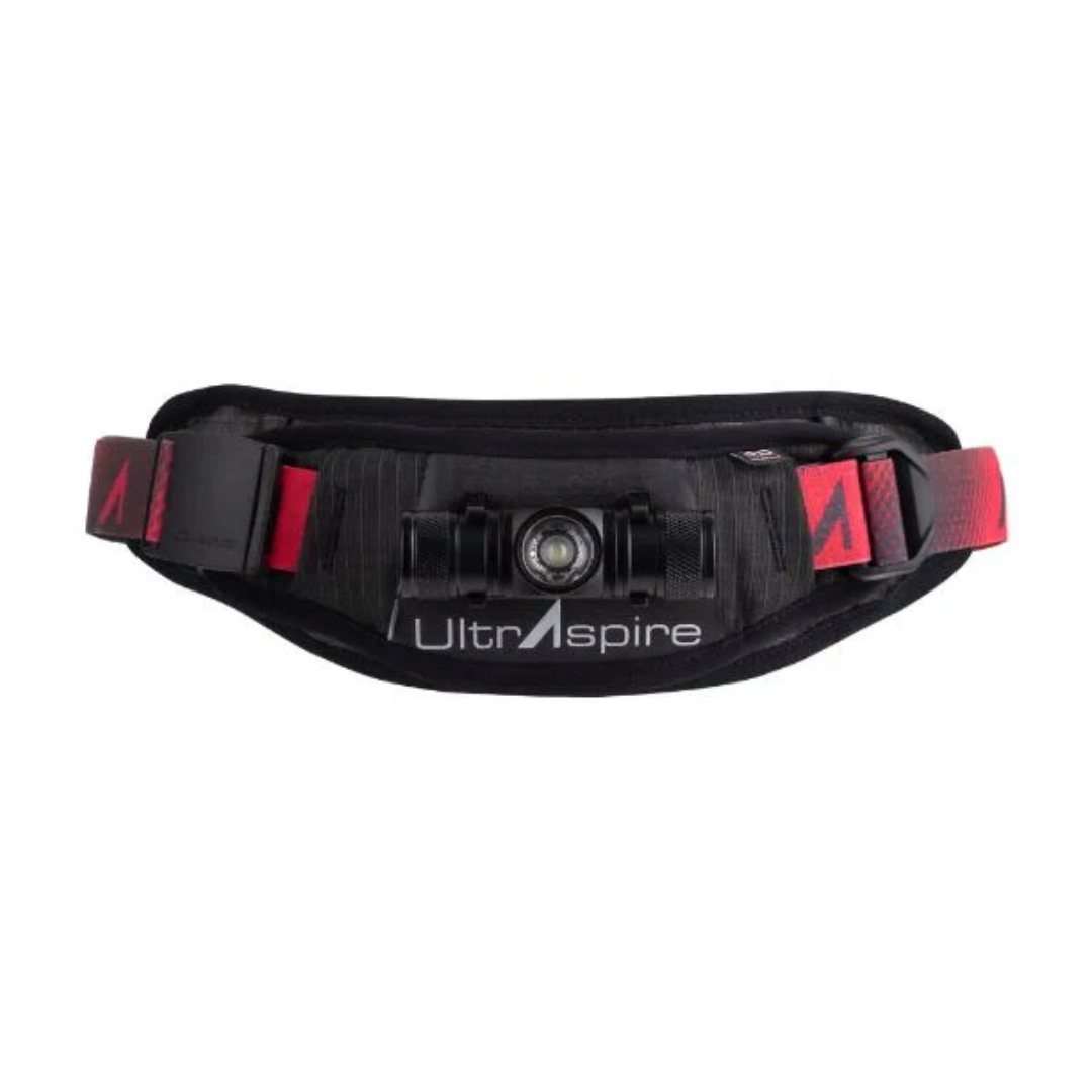 ULTRASPIRE Lumen 400Z 2.0 Waist Trainer Belt with LED Light for Safe Night Running and Workouts