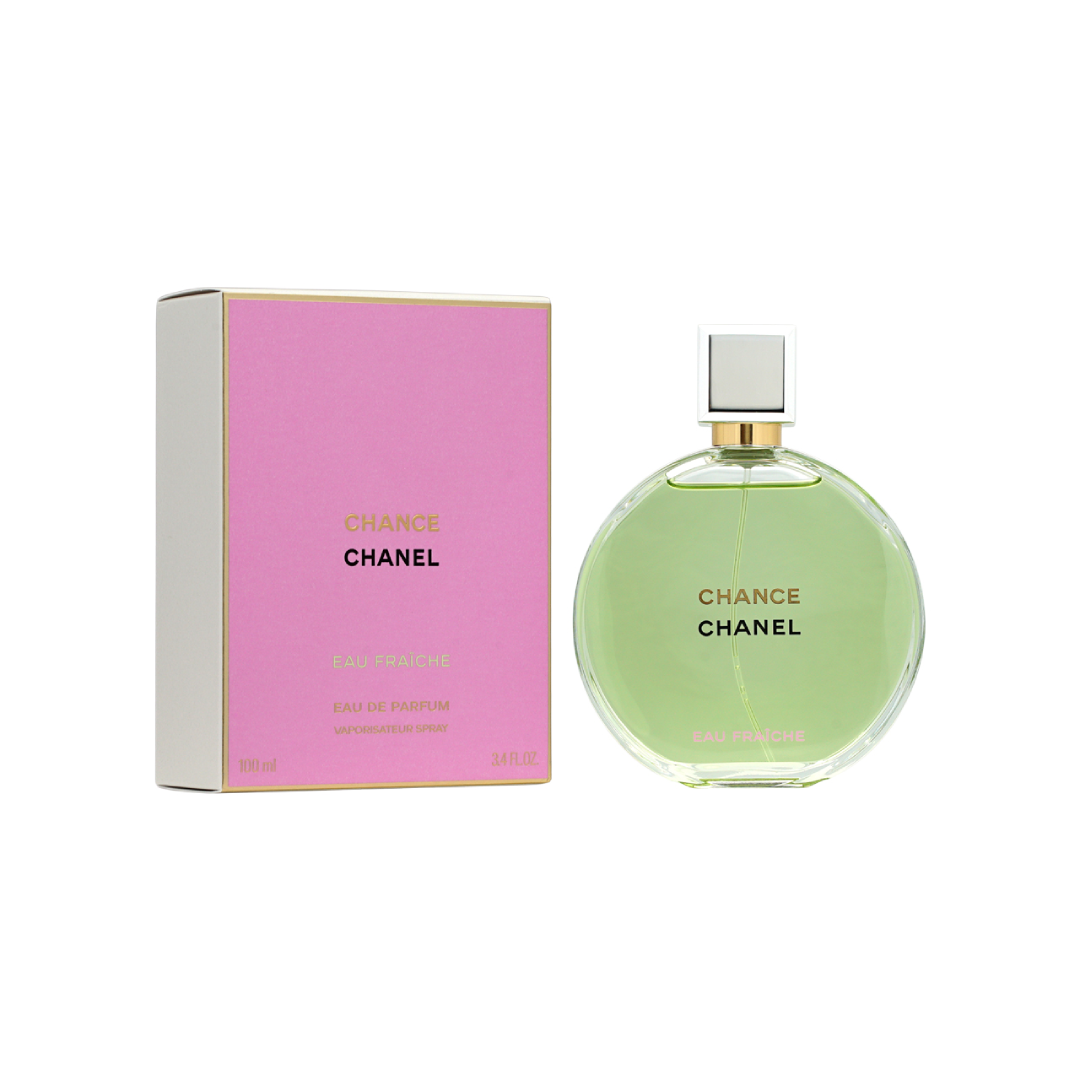 Chanel Chance Eau Fraîche Eau de Parfum 100ml Fresh Floral Luxury Women Perfume Long Lasting Scent