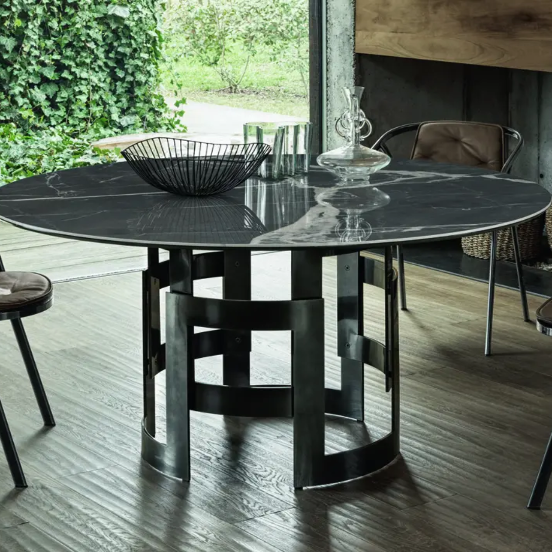 Imperial Table Dining Room Furniture Premium Finish Elegant Dining Table for Modern Luxury Homes