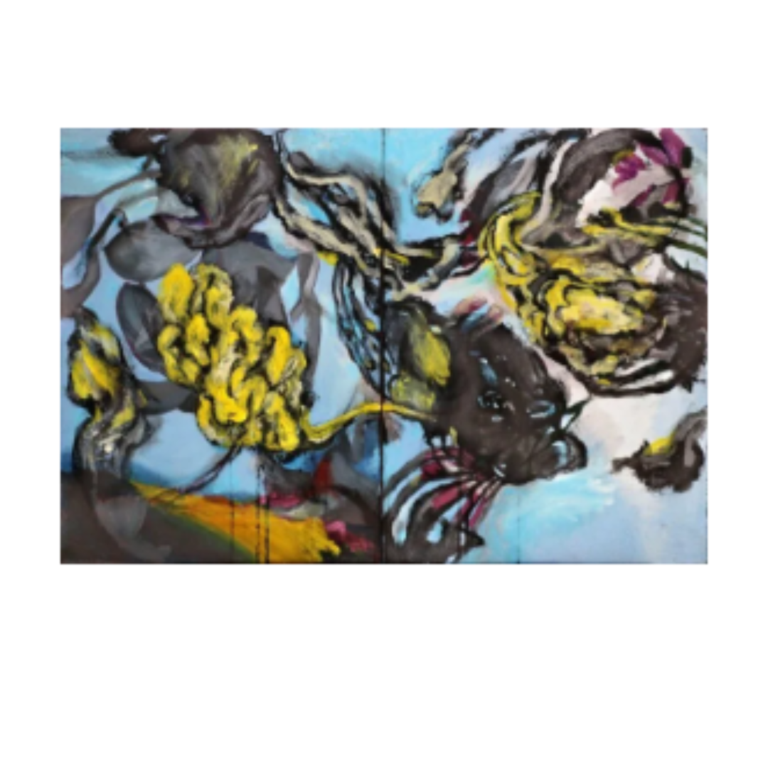 A Cloud’s Masquerade As Flowers Painting Artistic Wall Art for Modern Homes Galleries and Creative Spaces