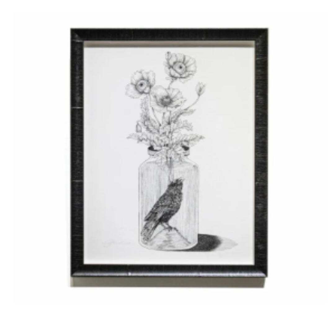 Absurdity Cynthia Omi Drawing Contemporary Abstract Artwork for Art Collectors and Modern Wall Decor