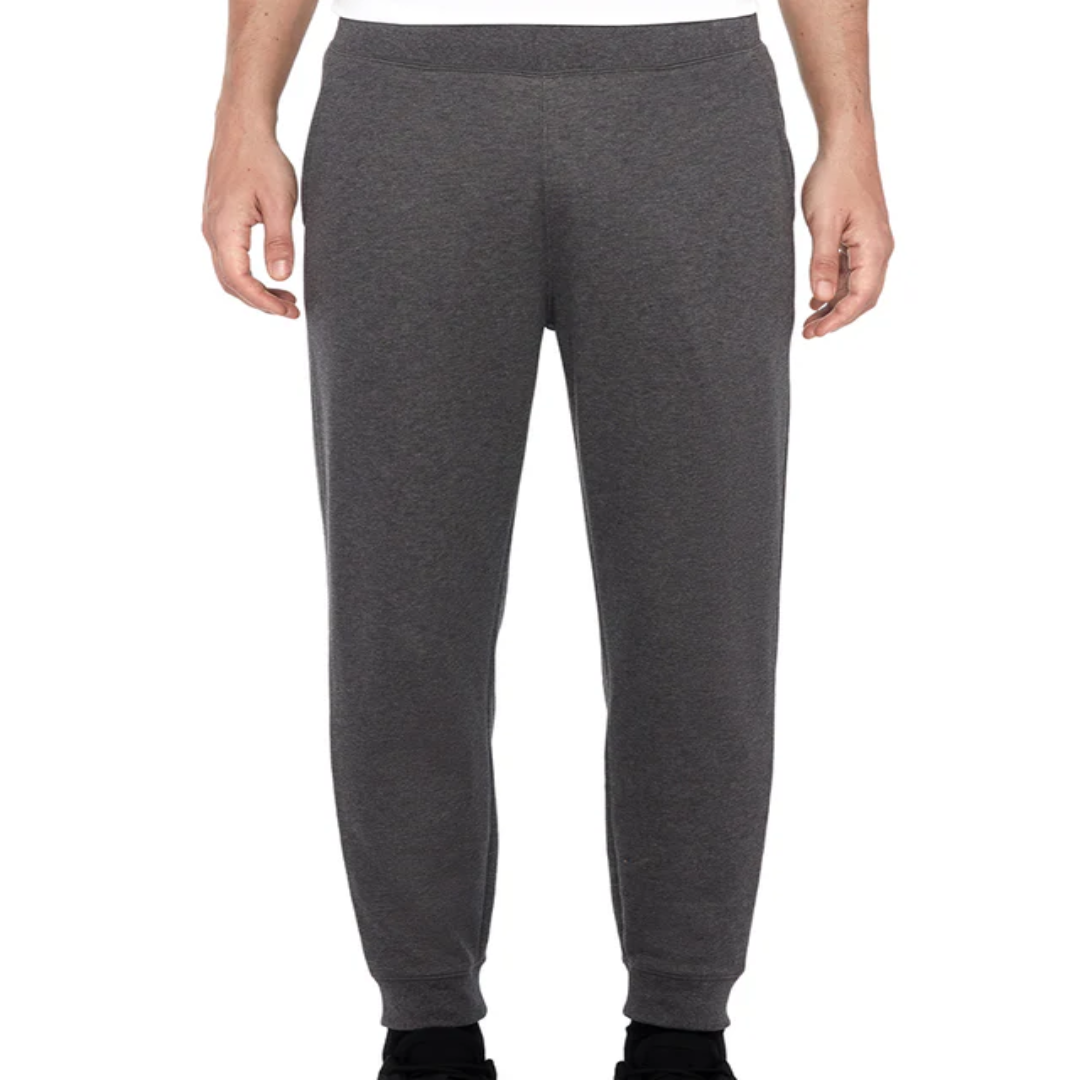 French Terry Sweatpants Trouser Dark Grey Comfortable Relaxed Fit Joggers for Casual and Travel
