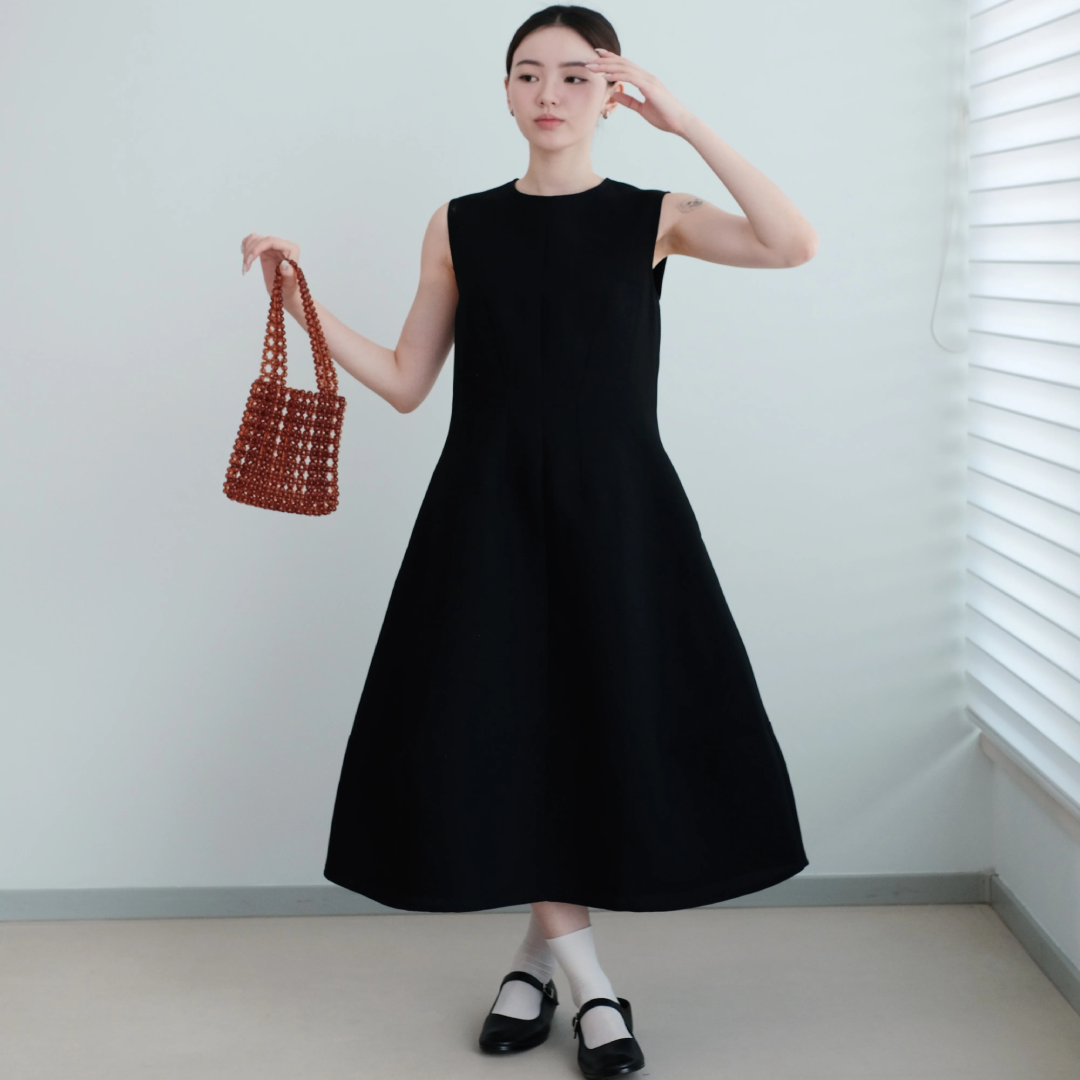 HIMARI Dress Black Stylish Women Dress with Modern Fit Perfect for Evening Wear Parties and Events