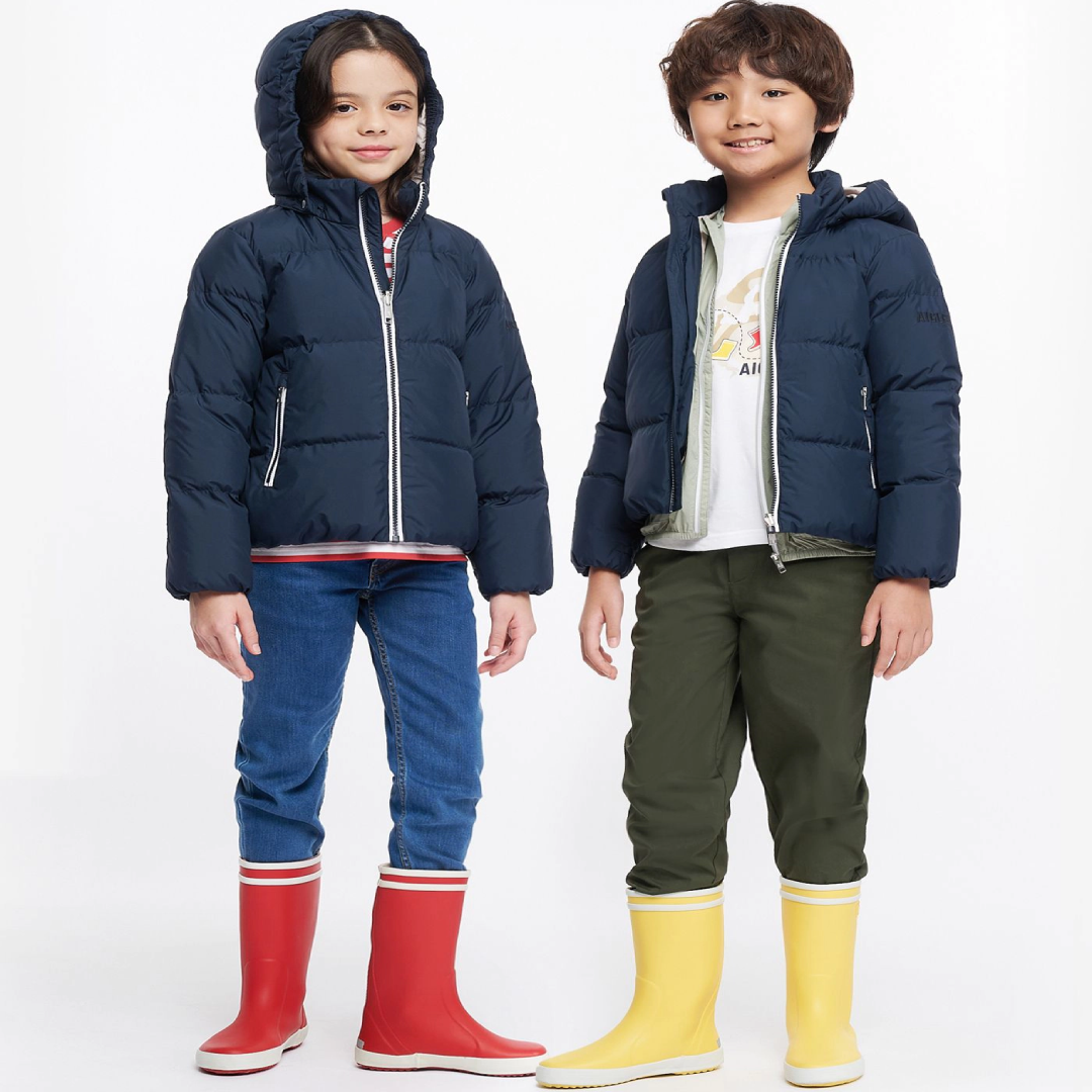 Kids Water Repellent Down Jacket Warm Lightweight Winter Outerwear for Children Outdoor Comfort