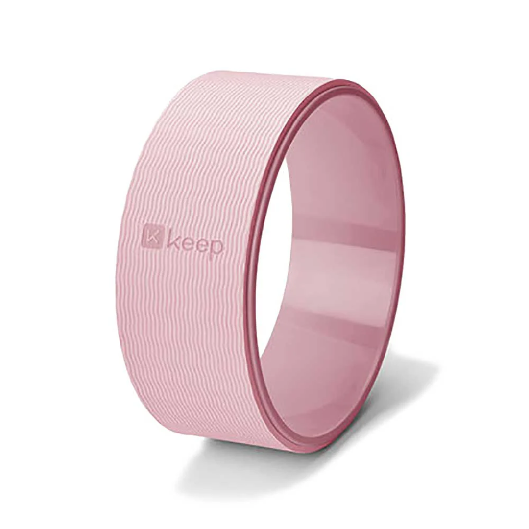 Keep Back Bend Beauty Back Stretch Yoga Wheel Pink High Strength Yoga Prop for Flexibility Support