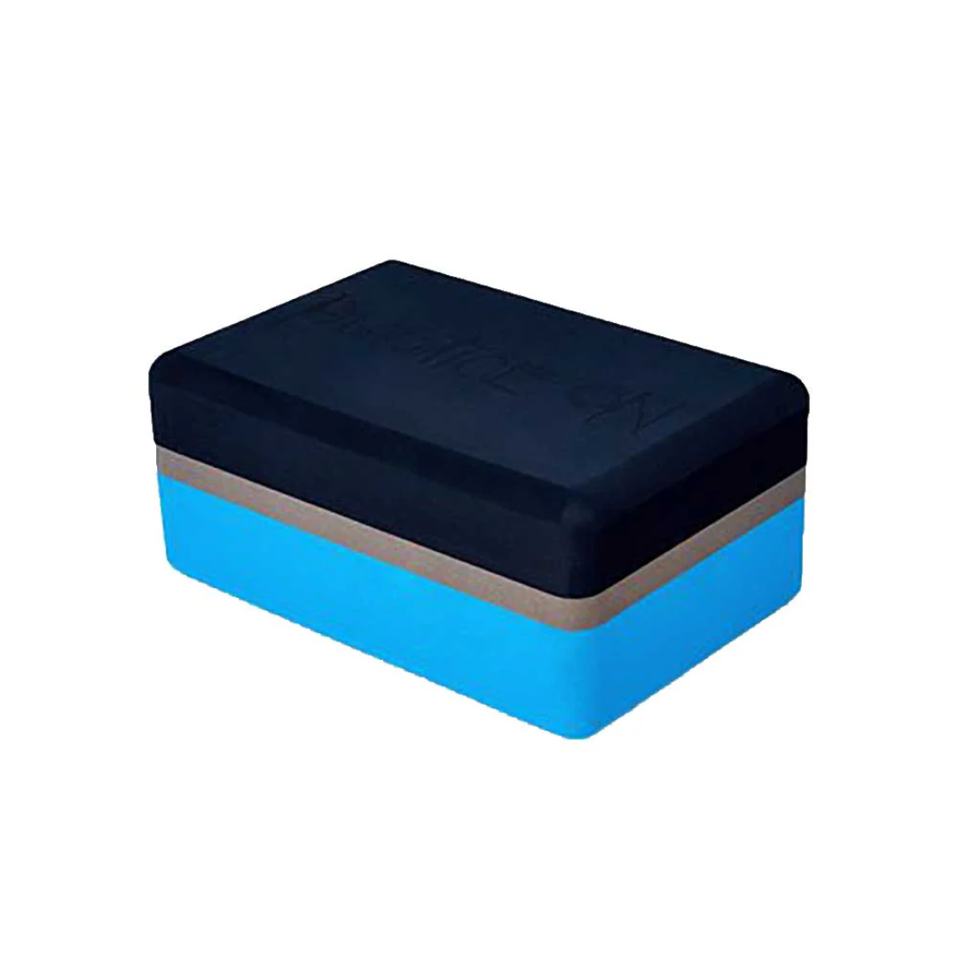 Manduka EVA Foam Yoga Block Sapphire Blue High Density Eco Friendly Yoga Brick for Support