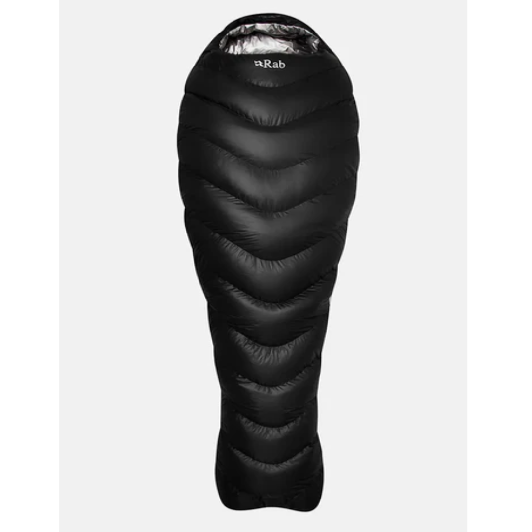 RAB Mythic Ultra 180 Light Black Soul Down Winter Sleeping Bag Premium Cold Weather Camping Gear