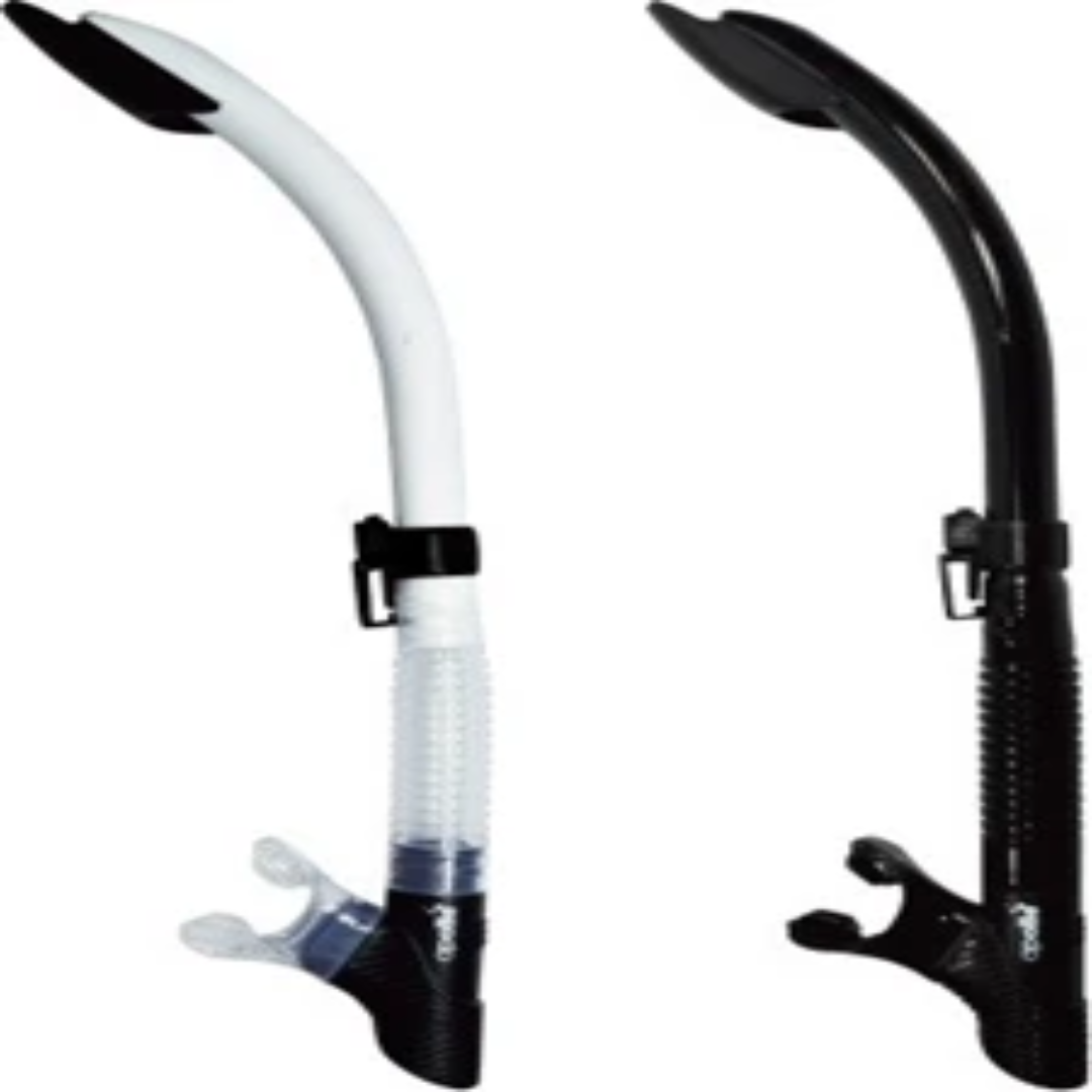 SV Dry Flex Snorkel with Comfortable Mouthpiece Anti Splash Design for Professional Diving and Swimming