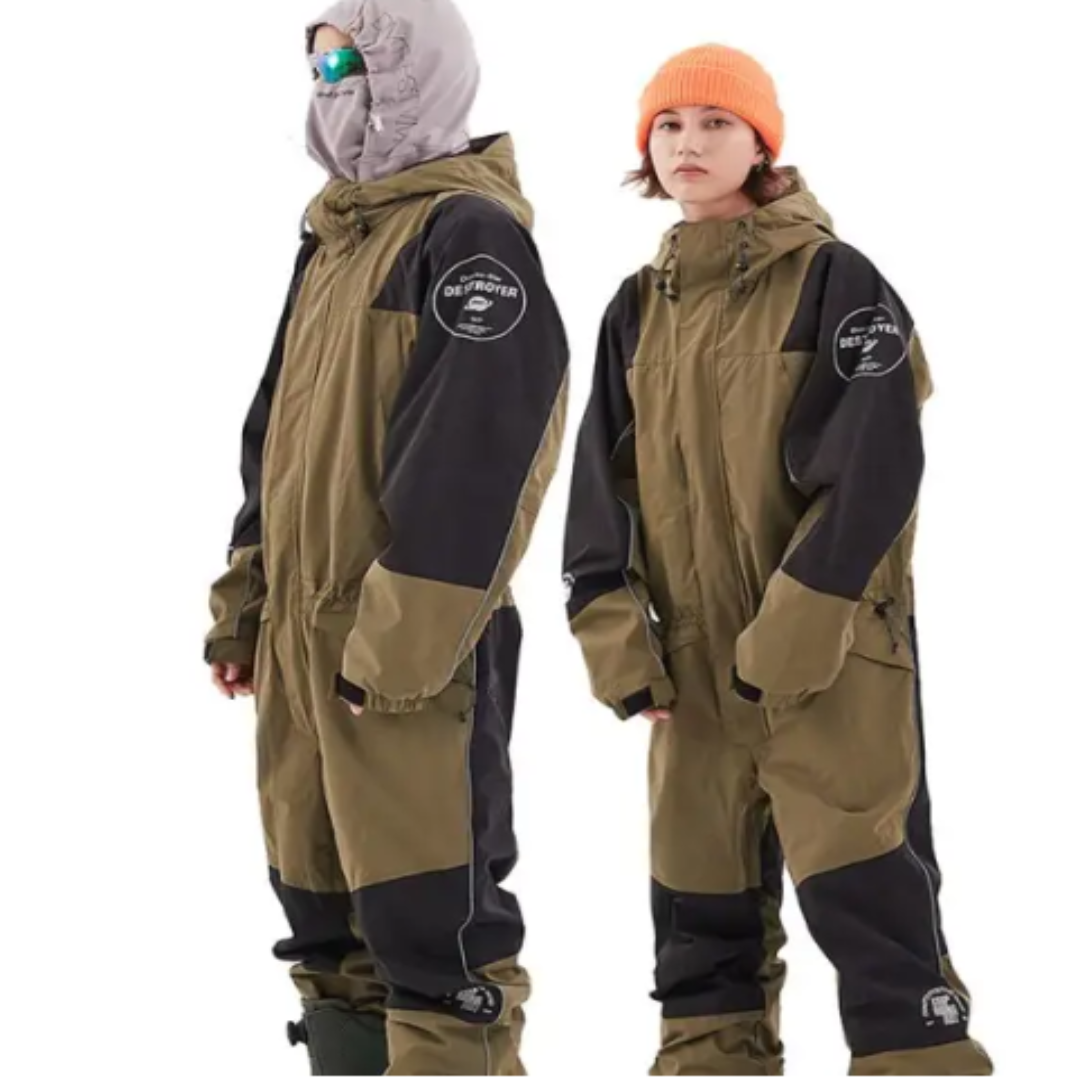 Dimito Mercury Snow Jumpsuit Thermal Waterproof Ski Clothing for Extreme Winter Snow Performance
