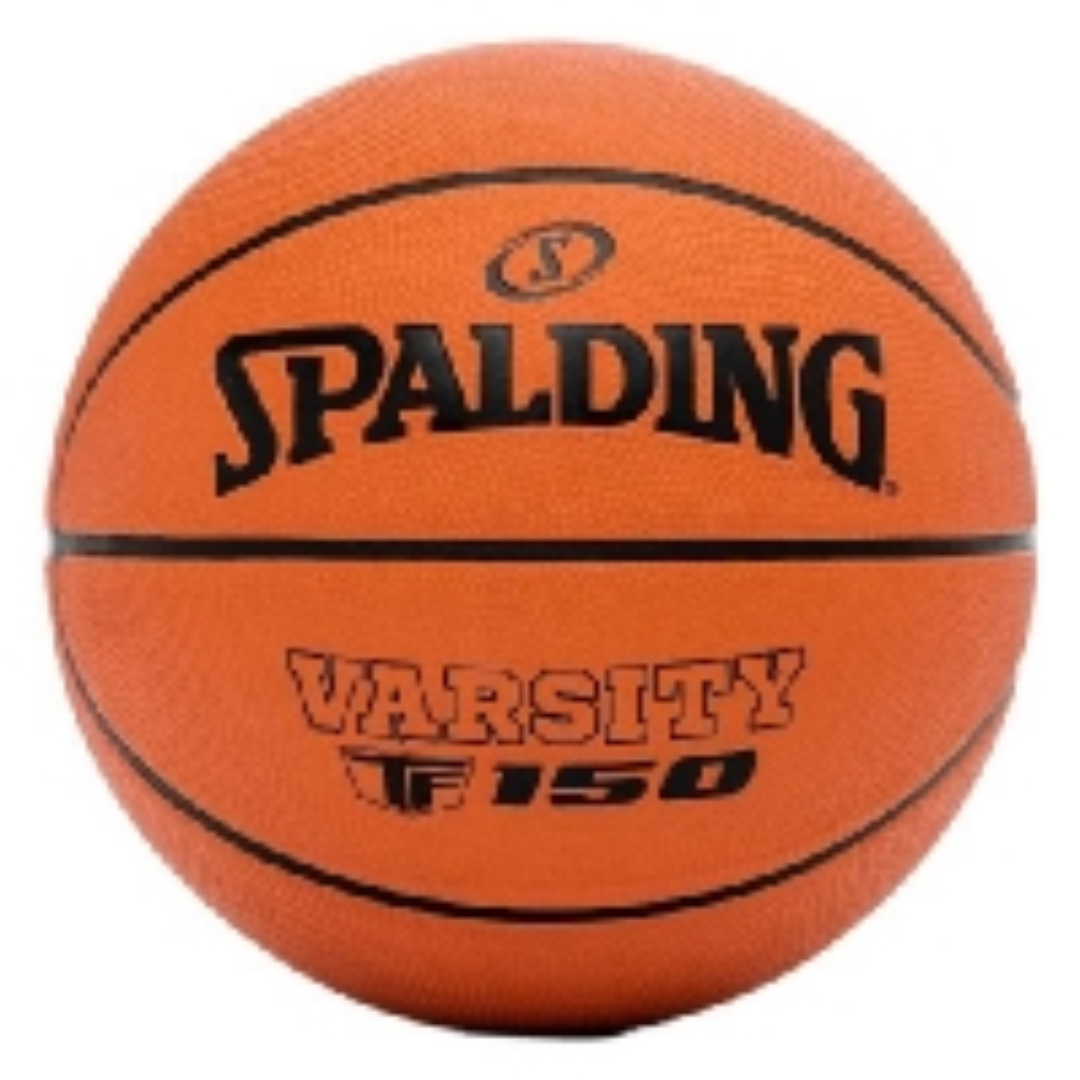Spalding TF-150 Varsity FIBA Rubber Outdoor Basketball Size 5 Durable Training Match Ball Design