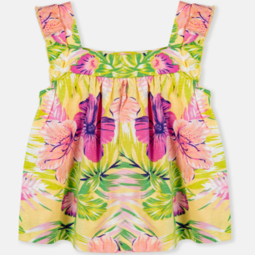 Petal Majesty Girls Top Stylish Casual Wear Soft Comfortable Fabric for Daily and Party Look
