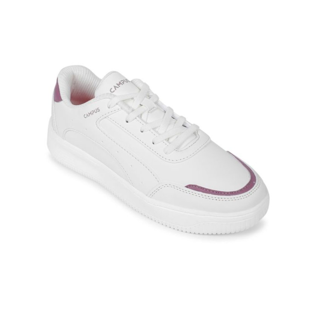OGL-4 Off White Women’s Sneakers Stylish Casual Lace Up Shoes for Daily Comfort and Streetwear