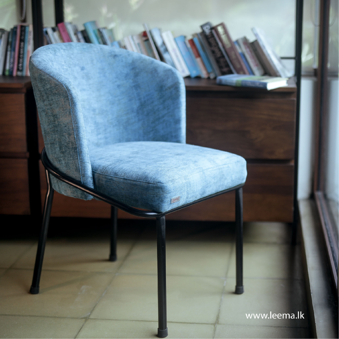 Leema Accent Chair Modern Upholstered Designer Seating for Living Room and Lounge Decor