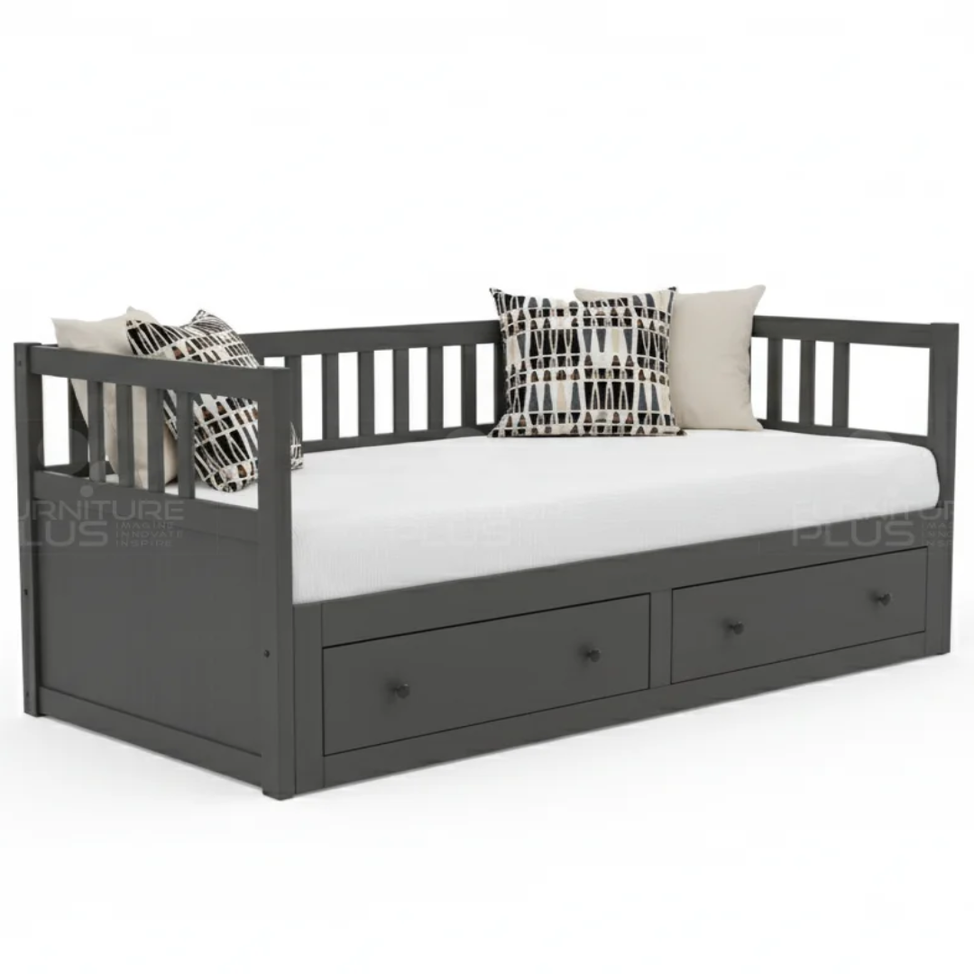 Georgina Daybed Modern Stylish Sofa Cum Bed with Storage Perfect for Living Room Bedroom