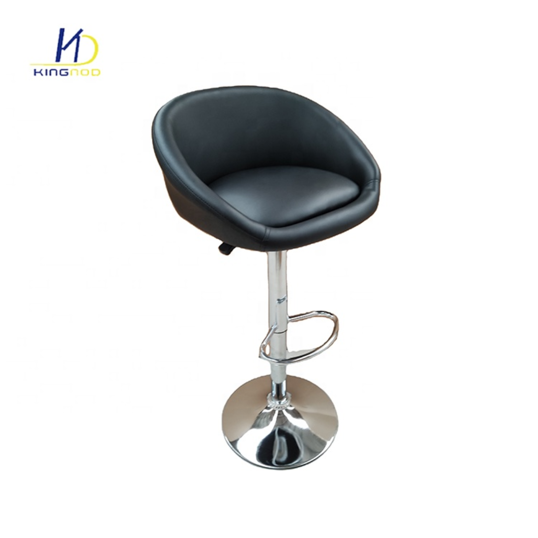 Adjustable Height Bar Stool GP803 Modern Hydraulic Swivel Chair for Kitchen Counter Seating