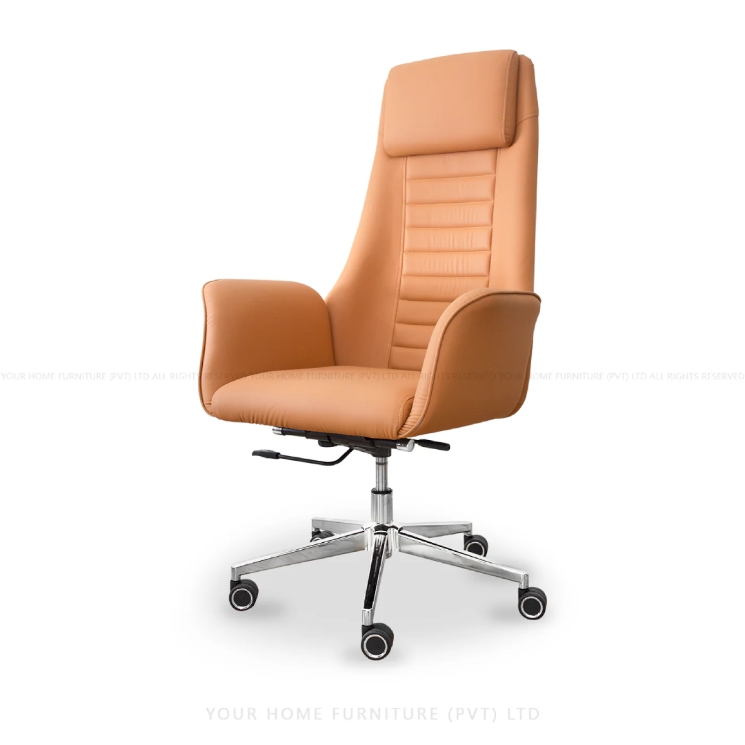 A2215-2 Luxora High Back Ribbed Task Chair Ergonomic Office Seating with Premium Comfort Design