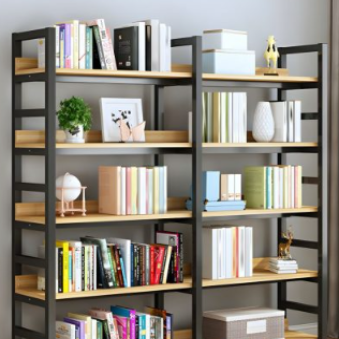 Standing Storage Unit Multi Shelf Organizer Cabinet for Office Home and Commercial Spaces