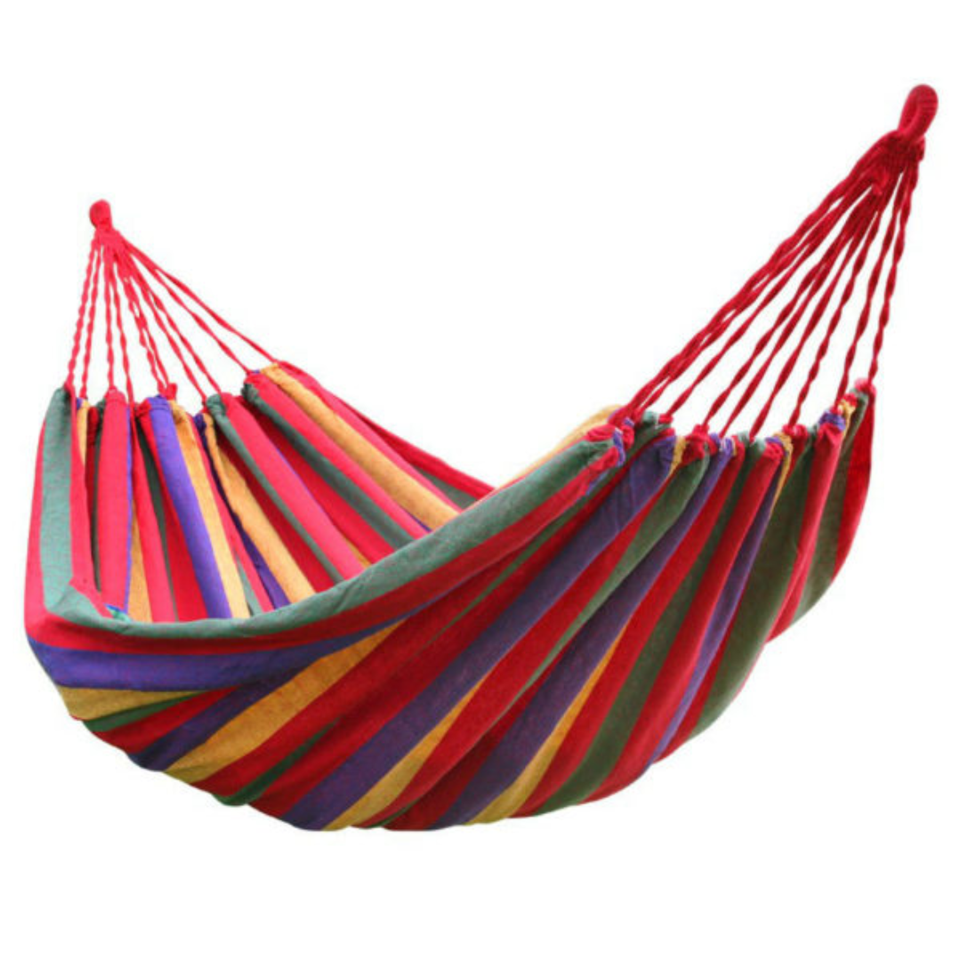 Freestanding Hammock Heavy Duty Metal Stand Relaxing Swing Bed for Garden Patio and Balcony