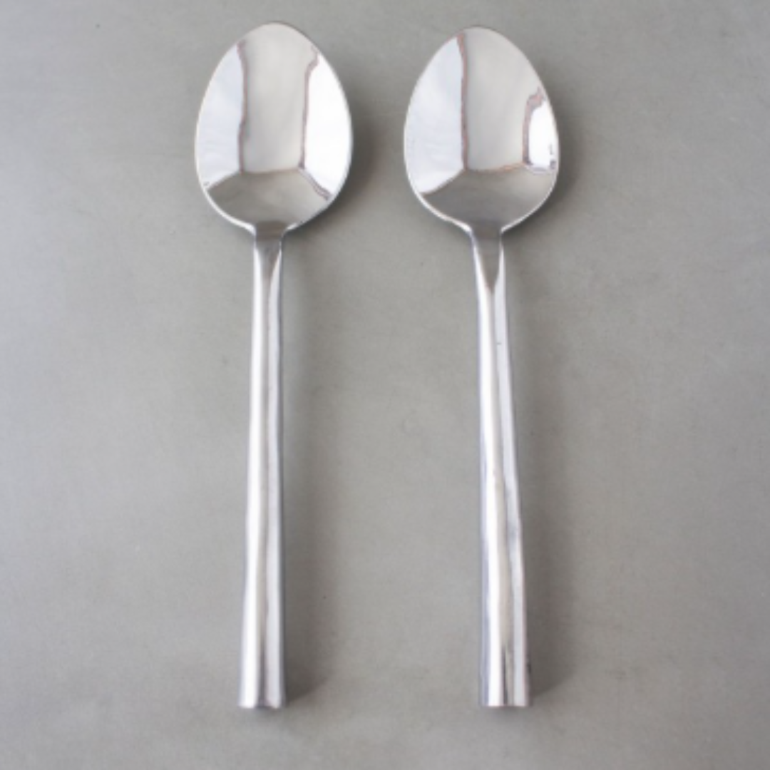 Stainless Steel Dining Spoon Cutlery Set Polished Finish Durable Rust Resistant Tableware