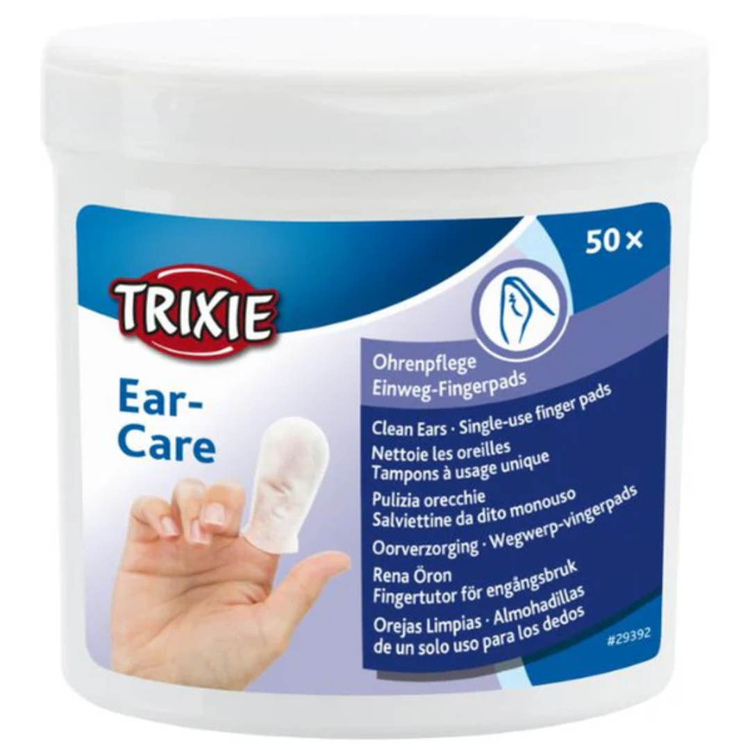 Ear Care Single Use Finger Wipe Pads Gentle Hygienic Cleaning for Pets Dogs and Cats Daily Care