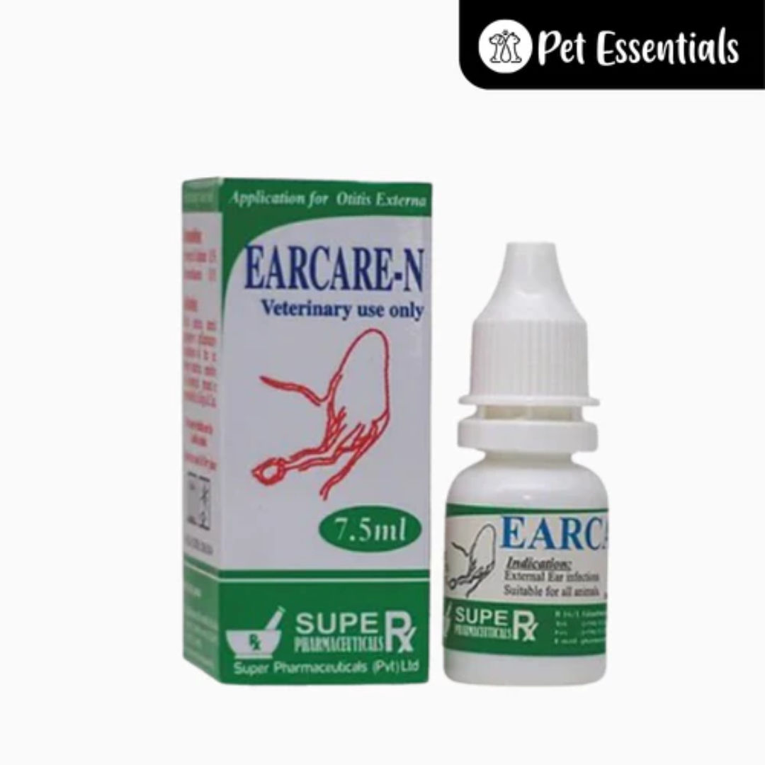 Earcare N for Pets Dogs and Cats Gentle Ear Cleaning Solution for Hygiene and Infection Control