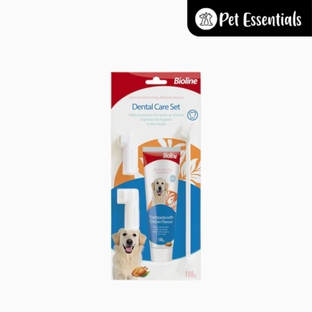 Bioline Dental Gel for Dogs and Cats Effective Oral Care Plaque Tartar Removal Fresh Breath