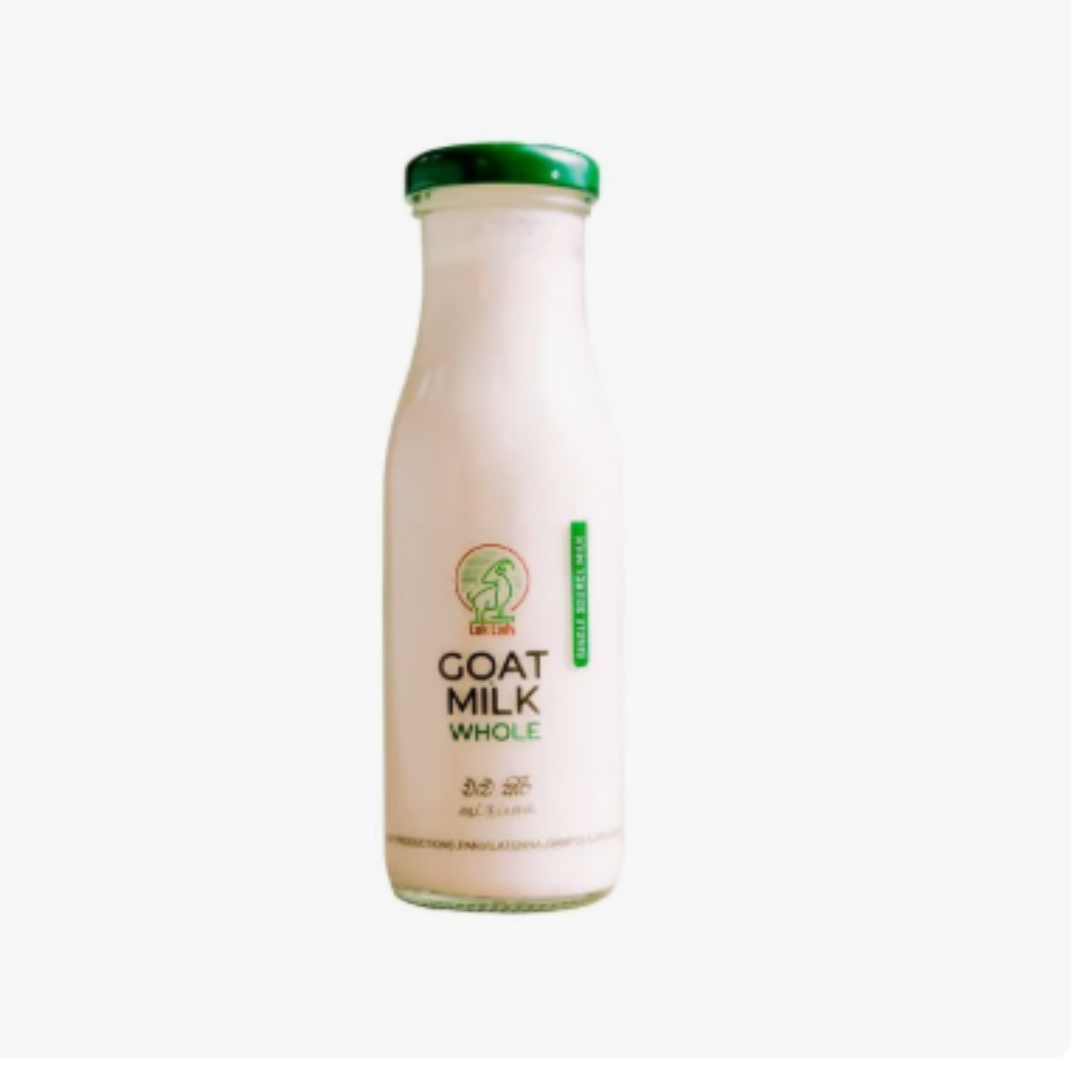 Lak Lady Goat Milk Whole 195ml Natural Nutritious Goat Milk Rich in Vitamins and Easy to Digest
