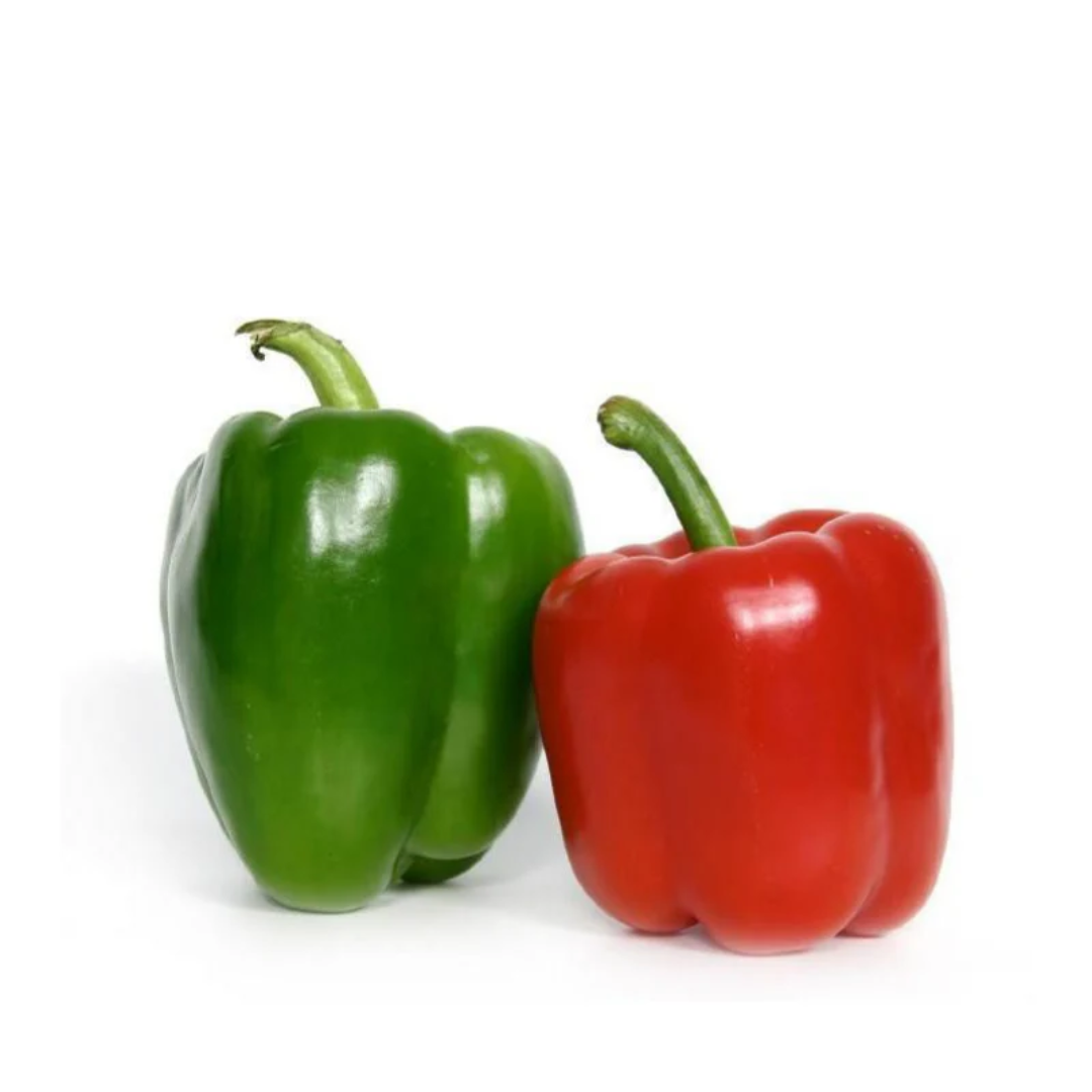 Organic Sweet Pepper 400g Fresh Natural Farm Grown Vegetable Rich in Vitamins Perfect for Healthy Cooking