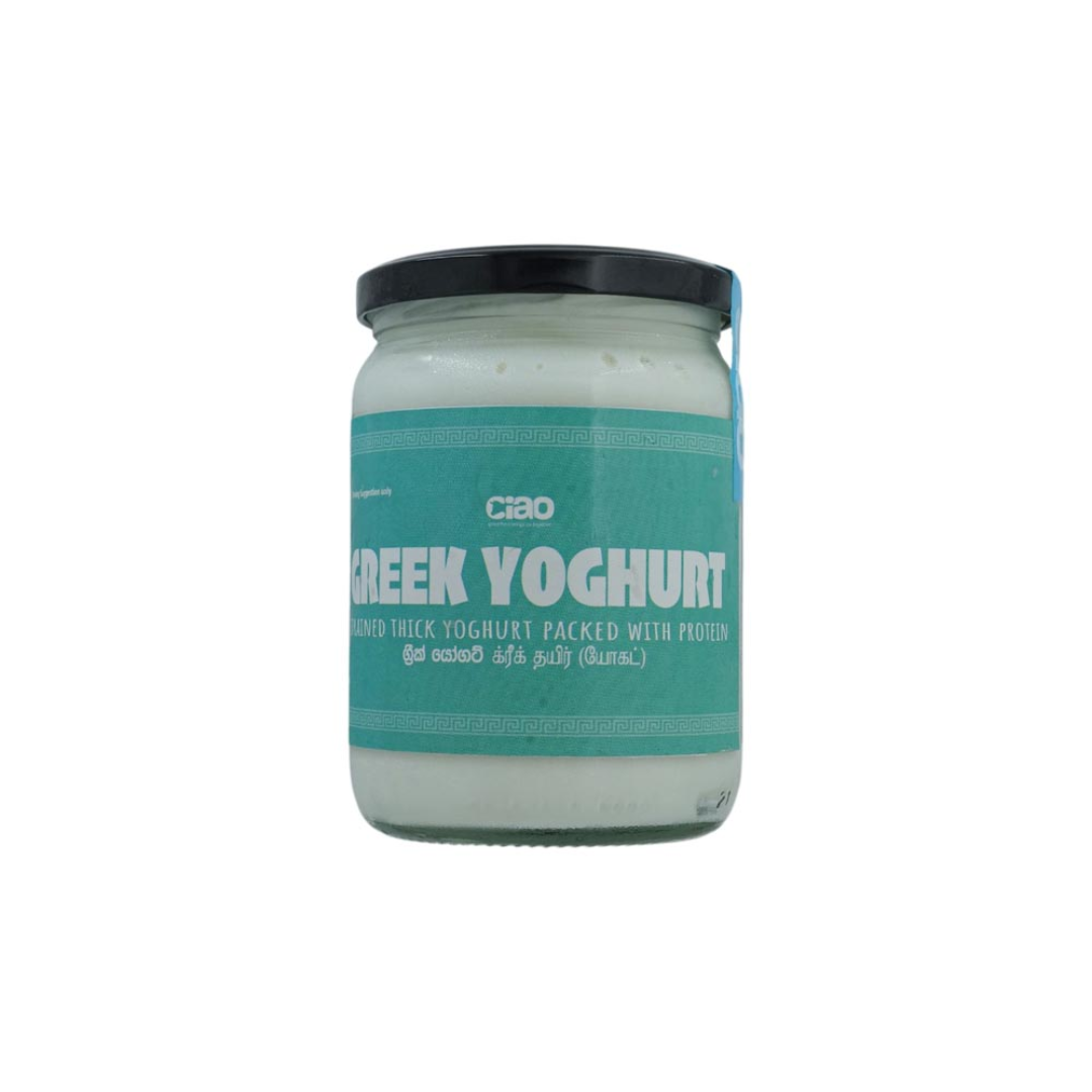 Ciao Greek Yoghurt 500g Creamy High Protein Yogurt for Healthy Breakfast, Smoothies & Desserts