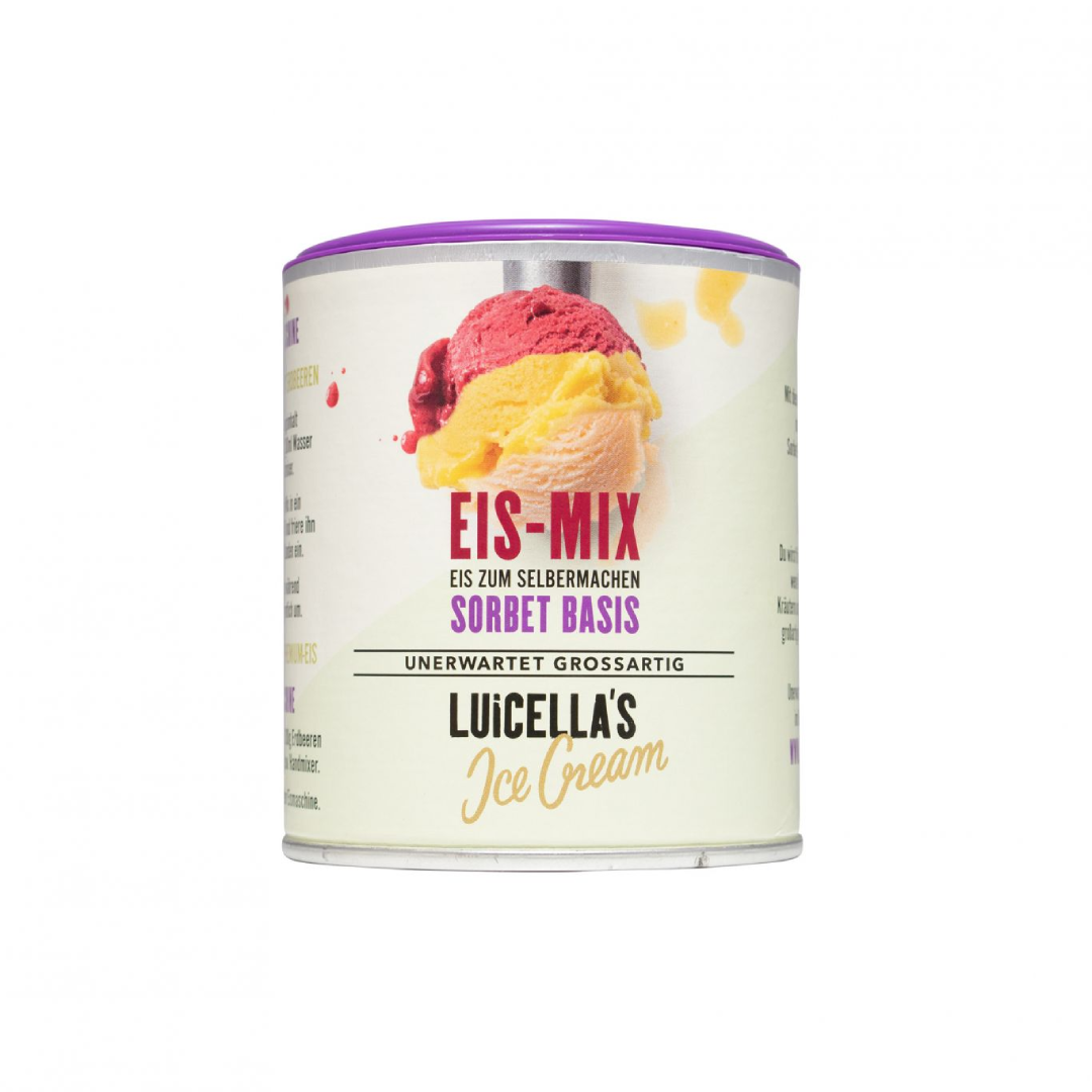 Eis-Mix Sorbet Refreshing Fruit Sorbet Frozen Dessert Light Sweet Flavor Dairy Free Treat
