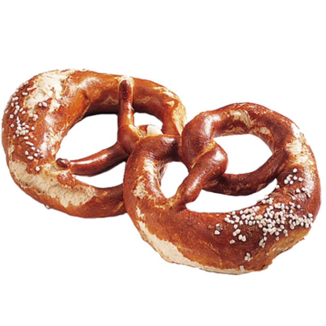 The Taste of Germany Bavarian Soft Pretzels 4oz 10pc Handmade Frozen Authentic German Snack