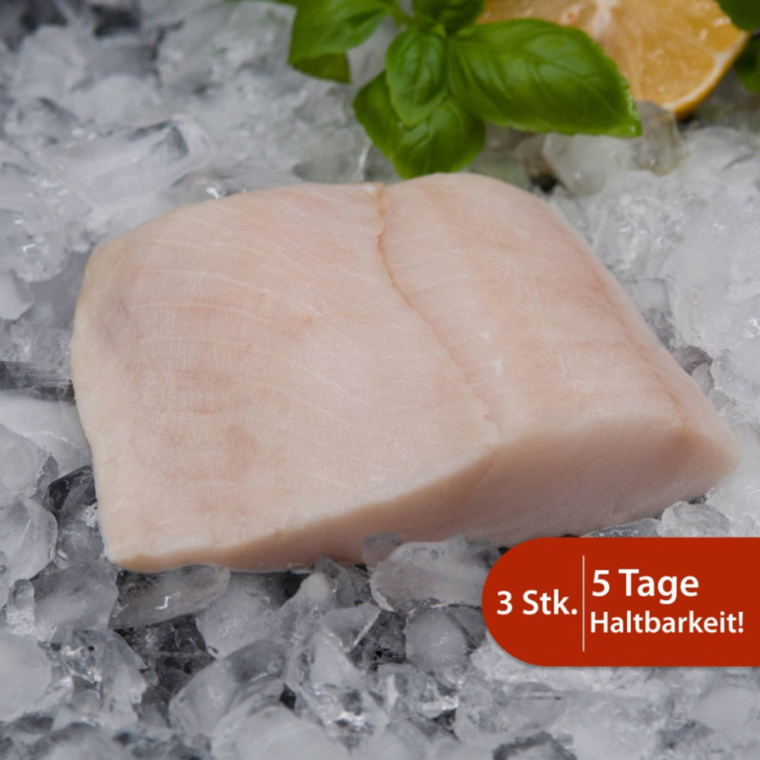 Black Cod Fillet Set 3 Pieces Fresh Fish Premium Quality Tender Seafood for Gourmet Cooking
