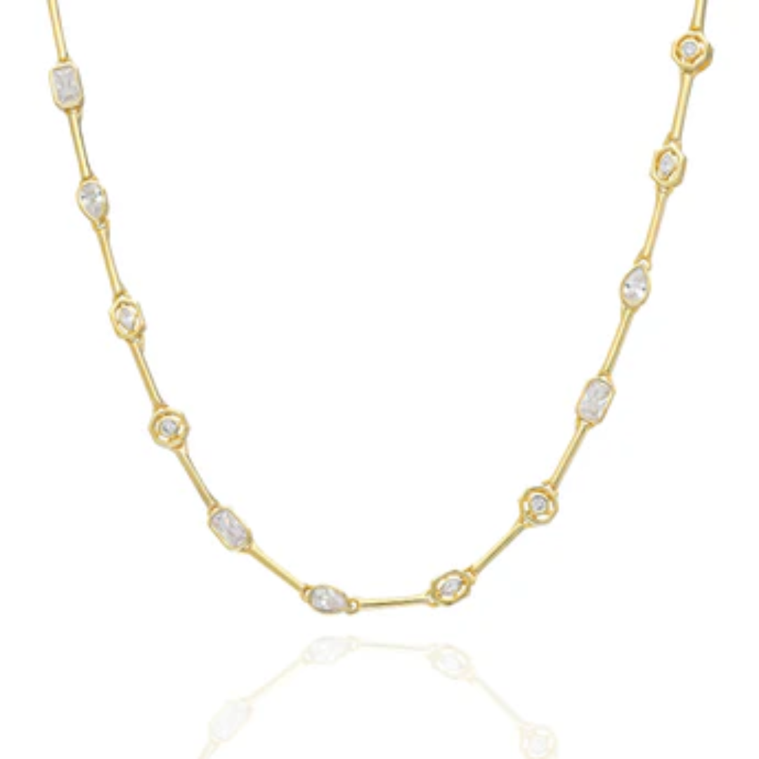 Crystal Dreams Necklace Elegant Crystal Pendant Necklace for Women Gift Party Wear Jewelry