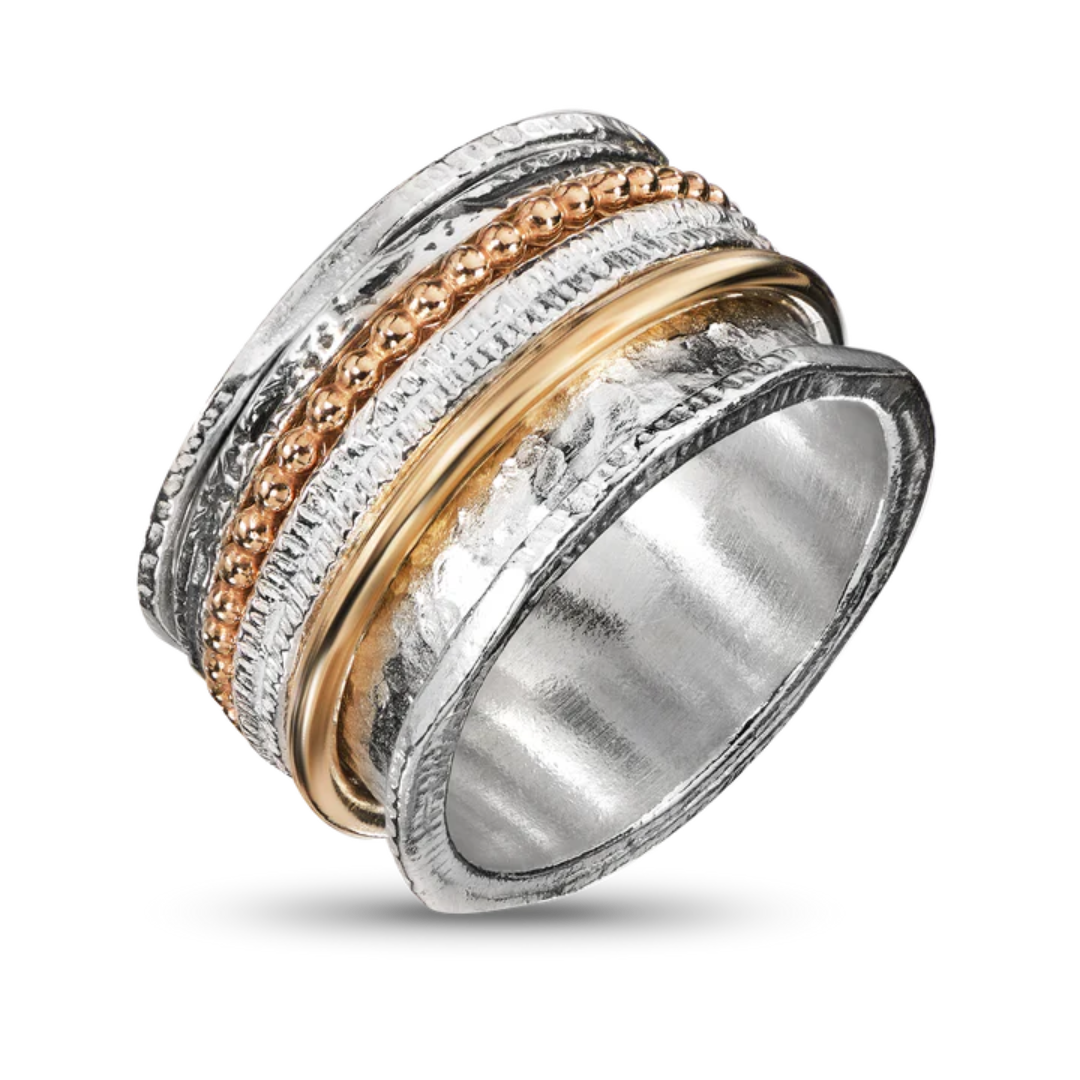 Maximalism Spinner Ring Bold Statement Spinner Ring for Women Stress Relief Stylish Jewelry