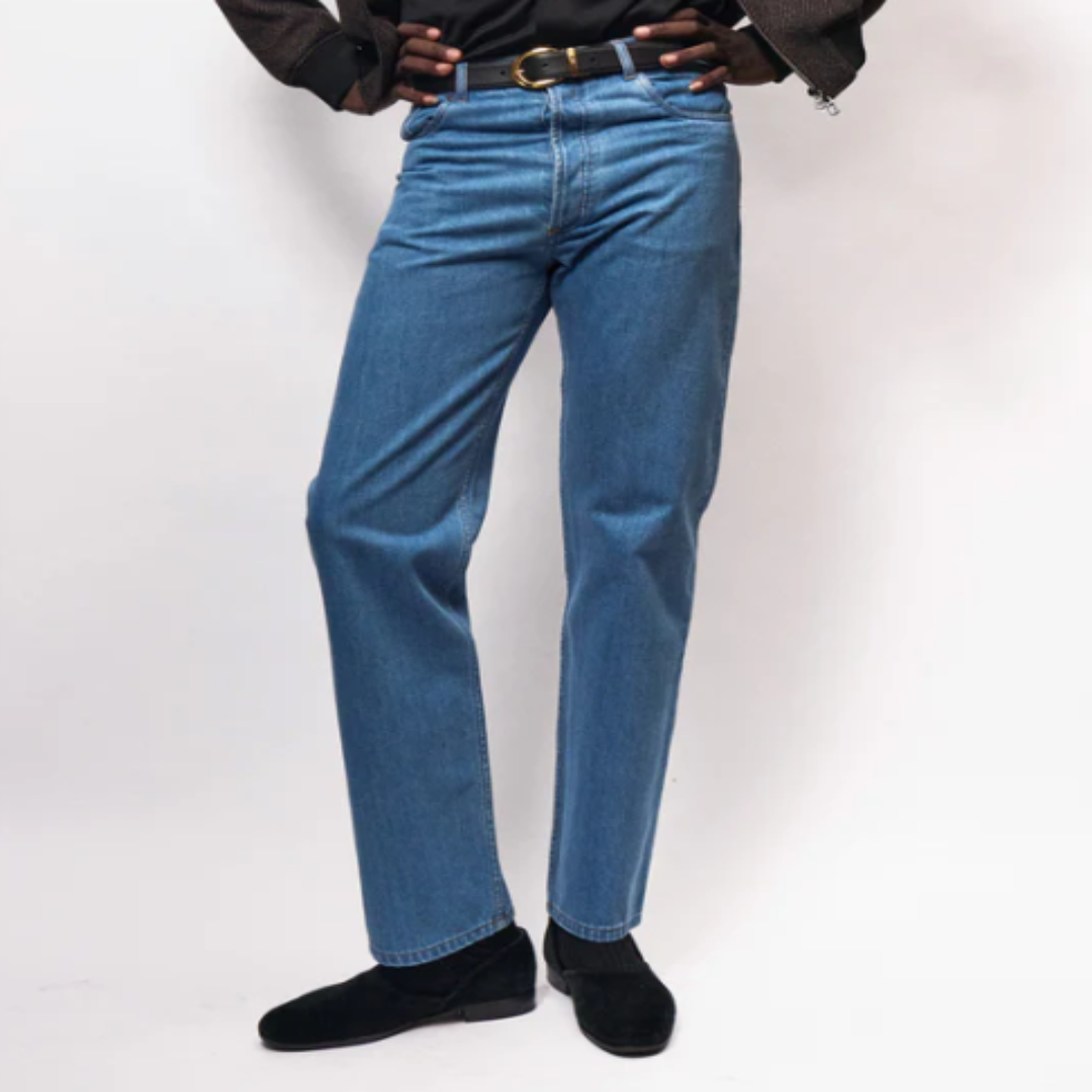 Light Blue Denim Jeans for Men Stylish Comfortable Everyday Wear Premium Quality Casual Fit