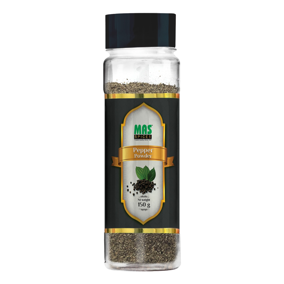 Black Pepper Powder 100gm Fresh Ground Kali Mirch Spice for Cooking Seasoning and Health Use