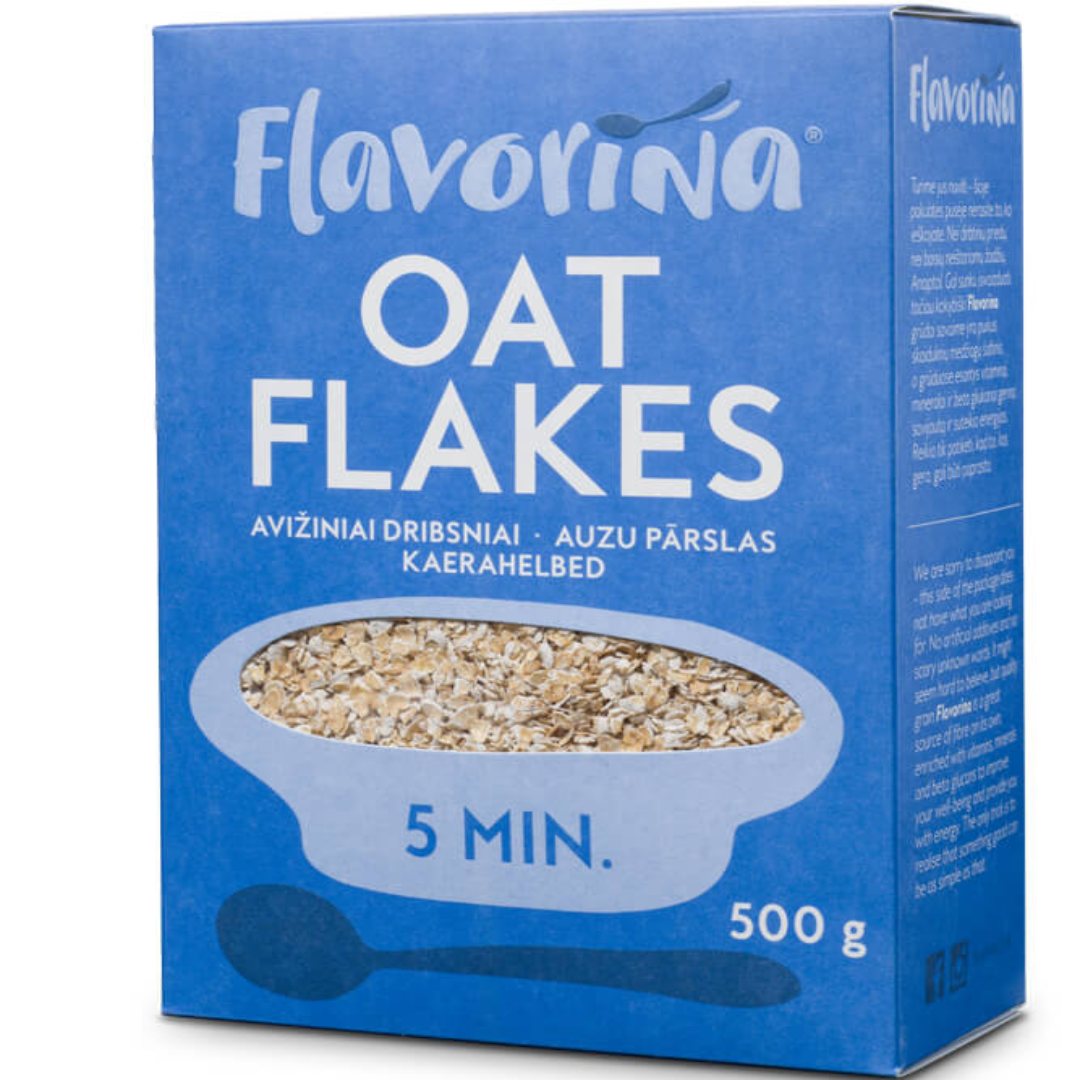 Oat Flakes 5 Minute Quick Cooking Healthy Oats High Fiber Breakfast for Weight Management Diet