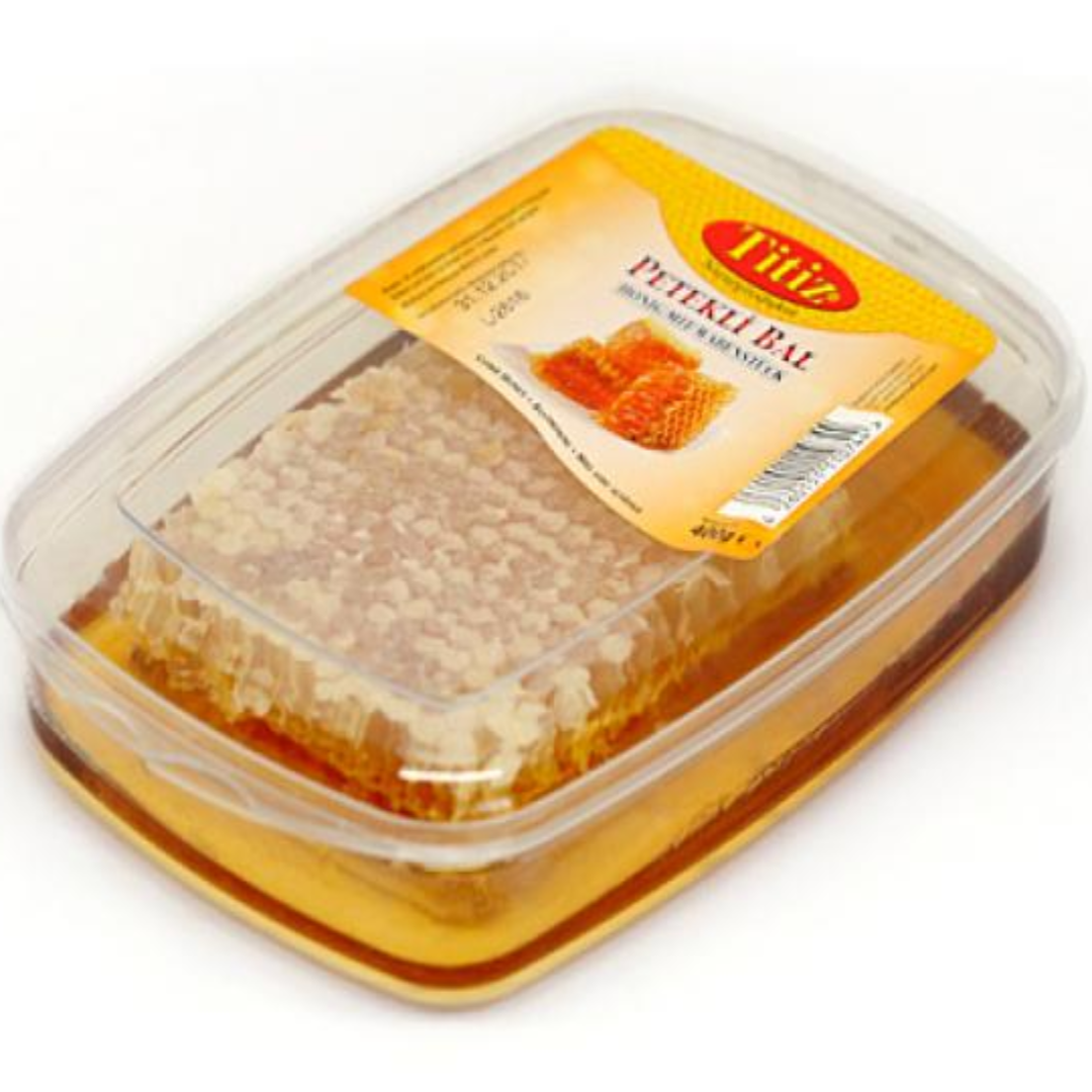 Syrup with Comb Honey Balli Petekli Syrup Pure Natural Honey Syrup Rich Taste Sweetener