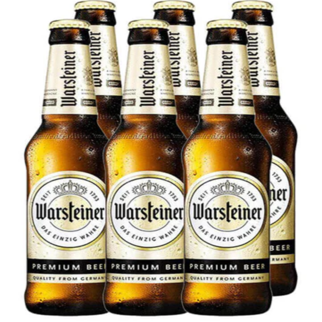 Warsteiner Premium Beer Smooth German Lager Beer Rich Flavor Refreshing Taste Premium Quality