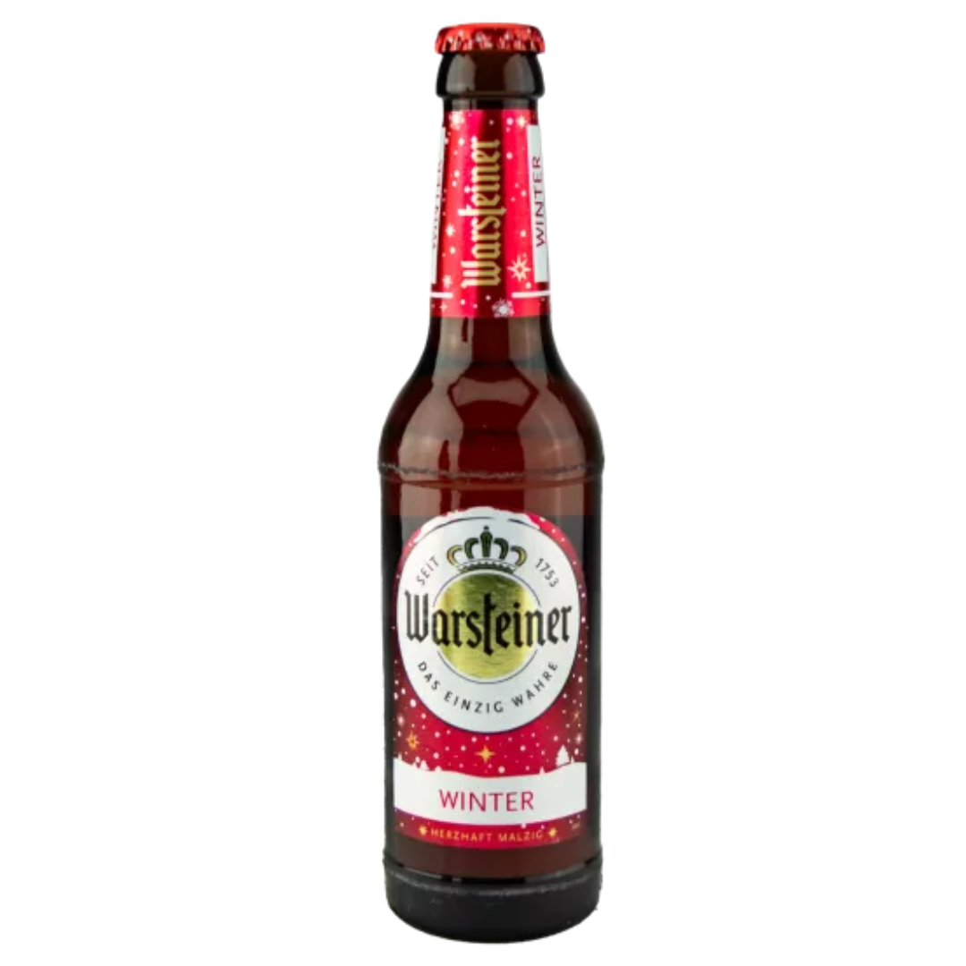 Warsteiner Winter Beer Seasonal Brew Rich Flavor Smooth Taste Premium German Winter Specialty