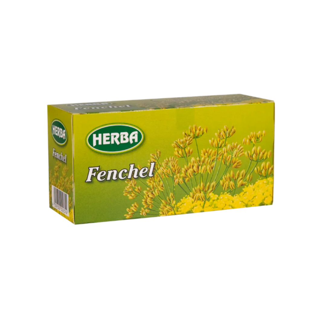 HERBA Fennel Tea 44g Natural Herbal Tea for Digestion Relaxation and Healthy Lifestyle Beverage