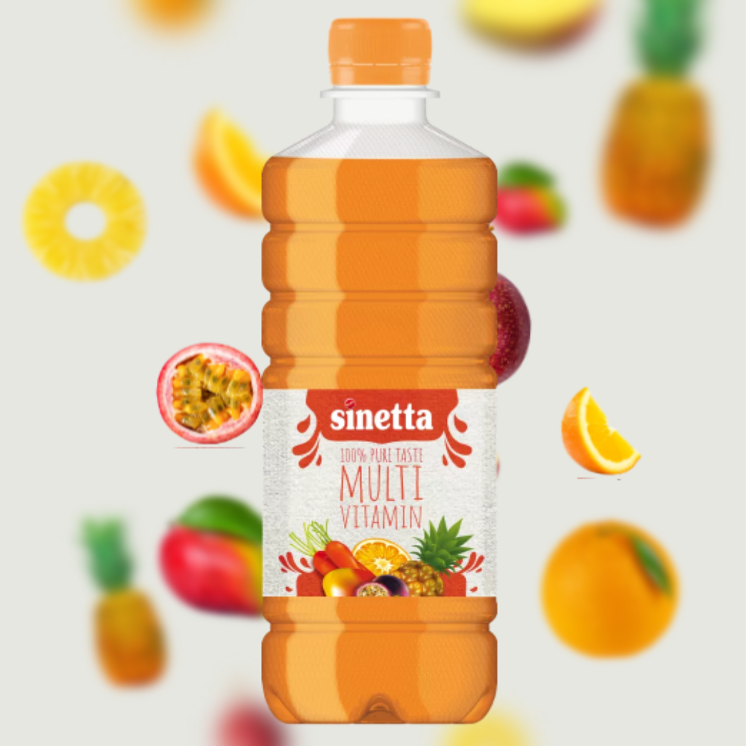 Sinetta 100% Pure Taste Healthy Juice Natural Fruit Drink No Added Sugar Fresh Juice Beverage